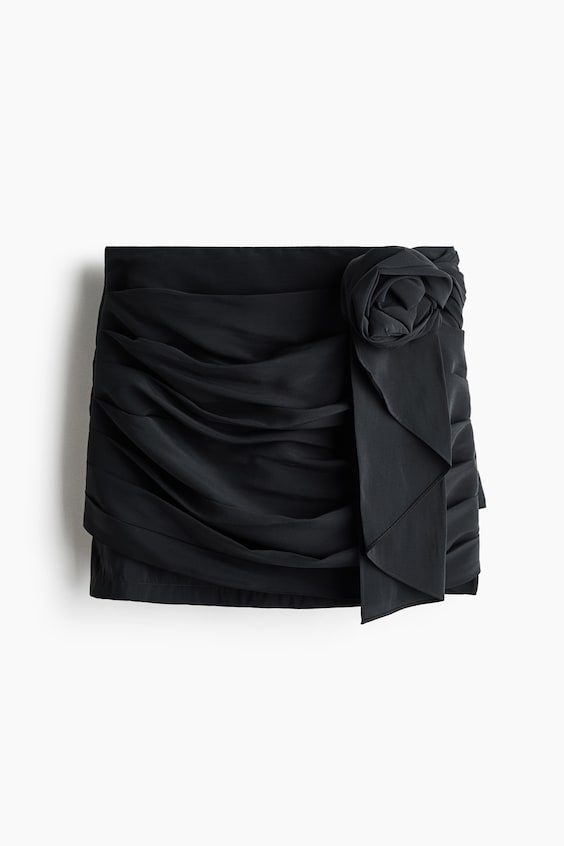 Женские юбки H&M Appliquéd Mini Skirt
