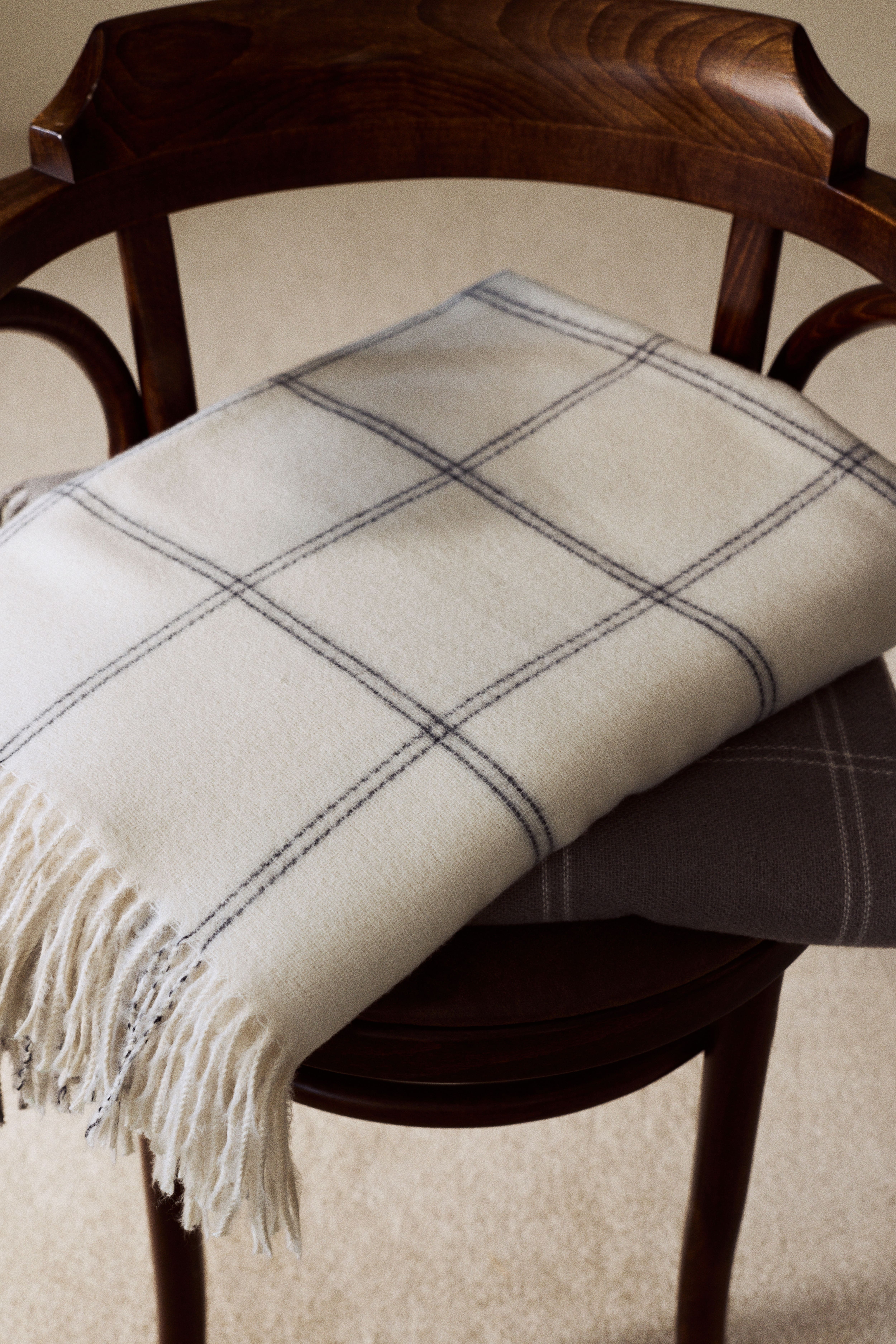 Fringed Throw