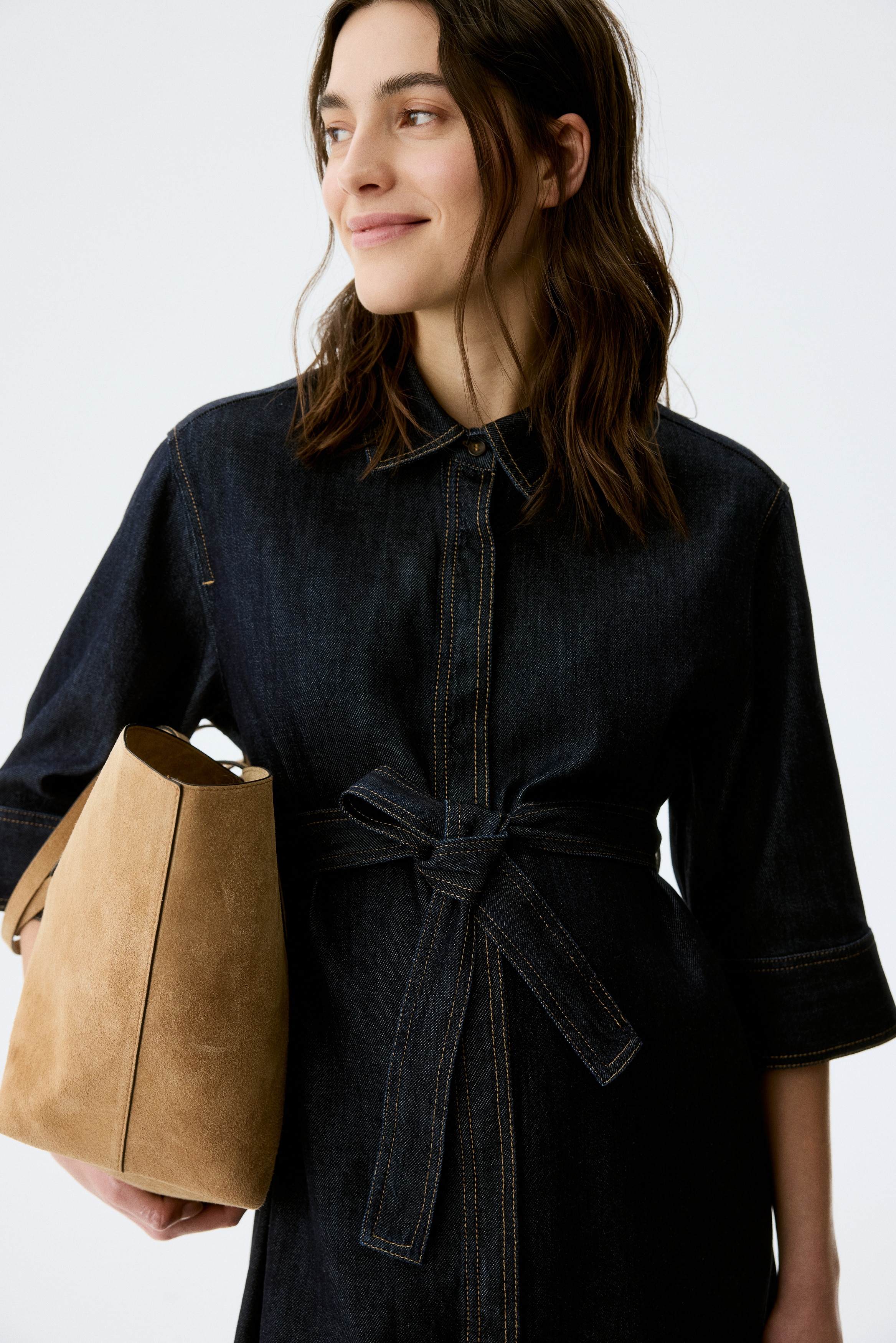 h&m denim shirt dress Denim Shirt Dresses | Long Denim Shirt Dresses