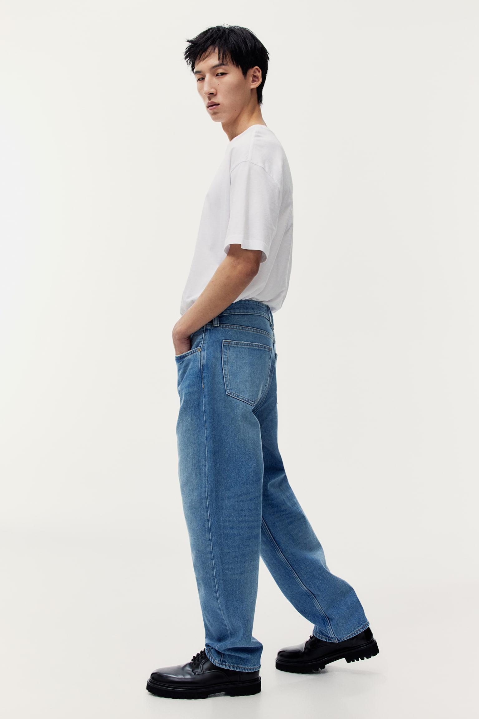 Loose Jeans - Light denim blue/Light denim blue - 7