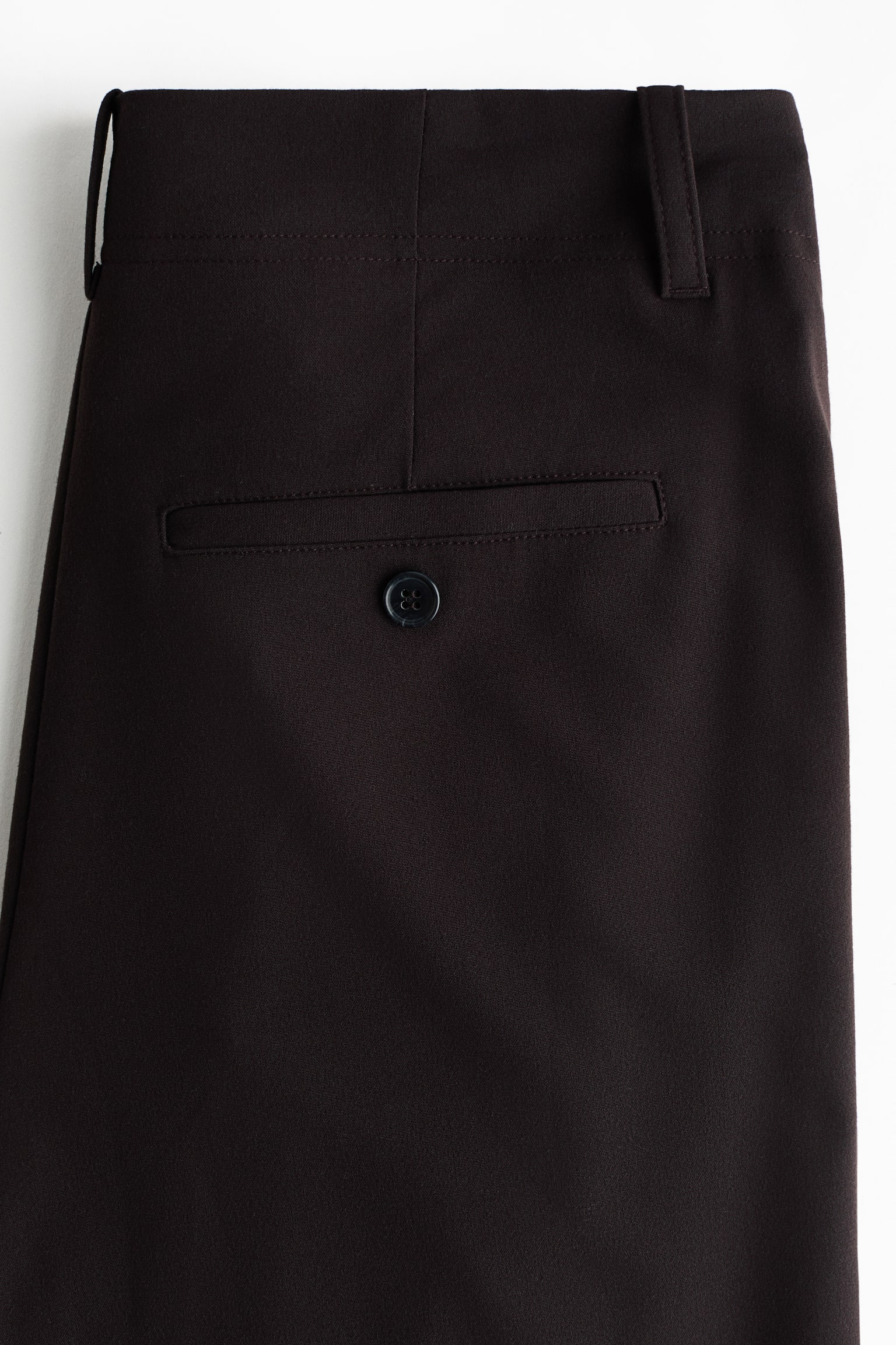 Balloon-leg trousers - Dark brown/Black - 3