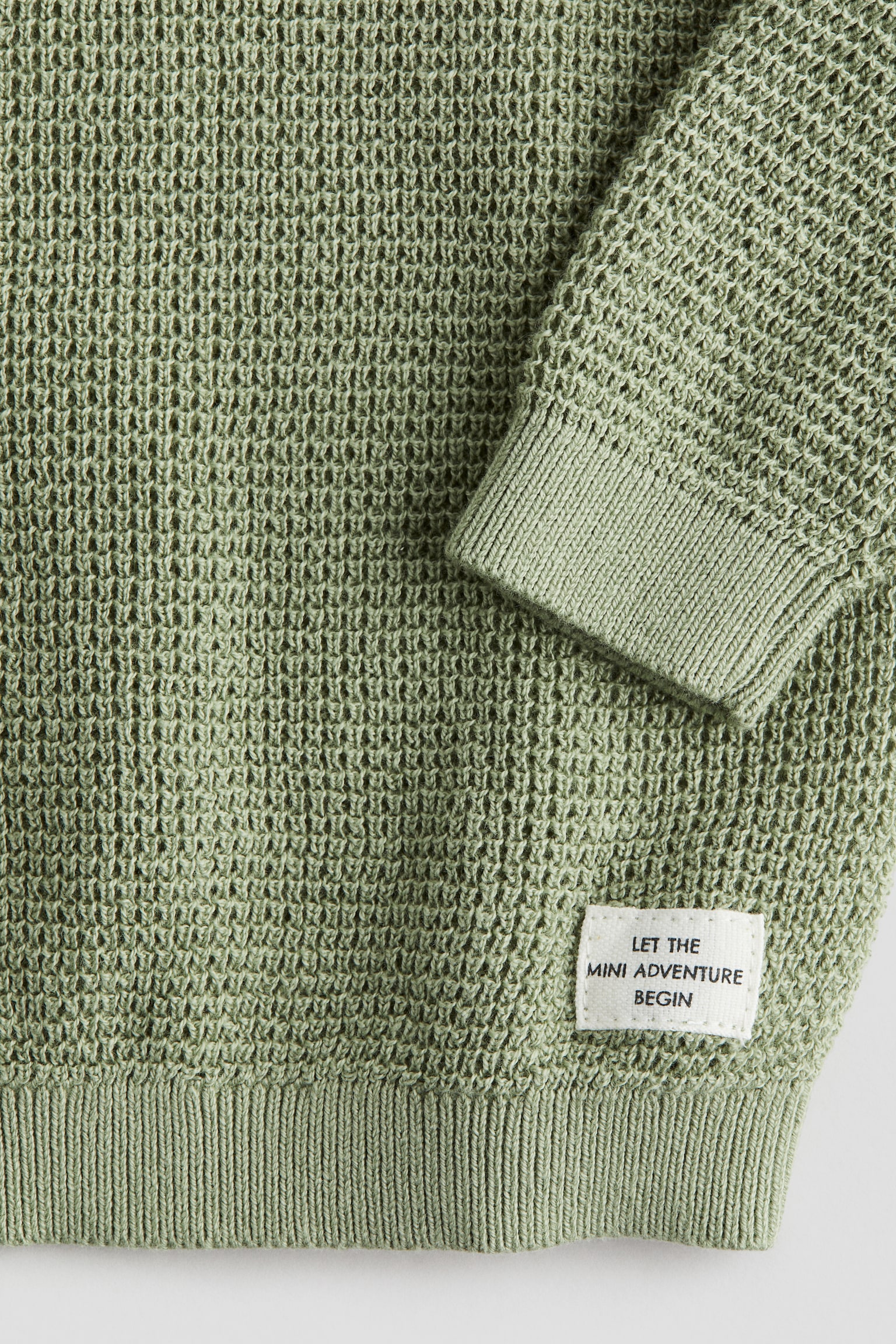 Cotton-knit jumper - Green/White/Dinosaurs/Dark grey/Beige/Striped/Dark red/Striped/Grey/Dog/Beige/Fox - 2