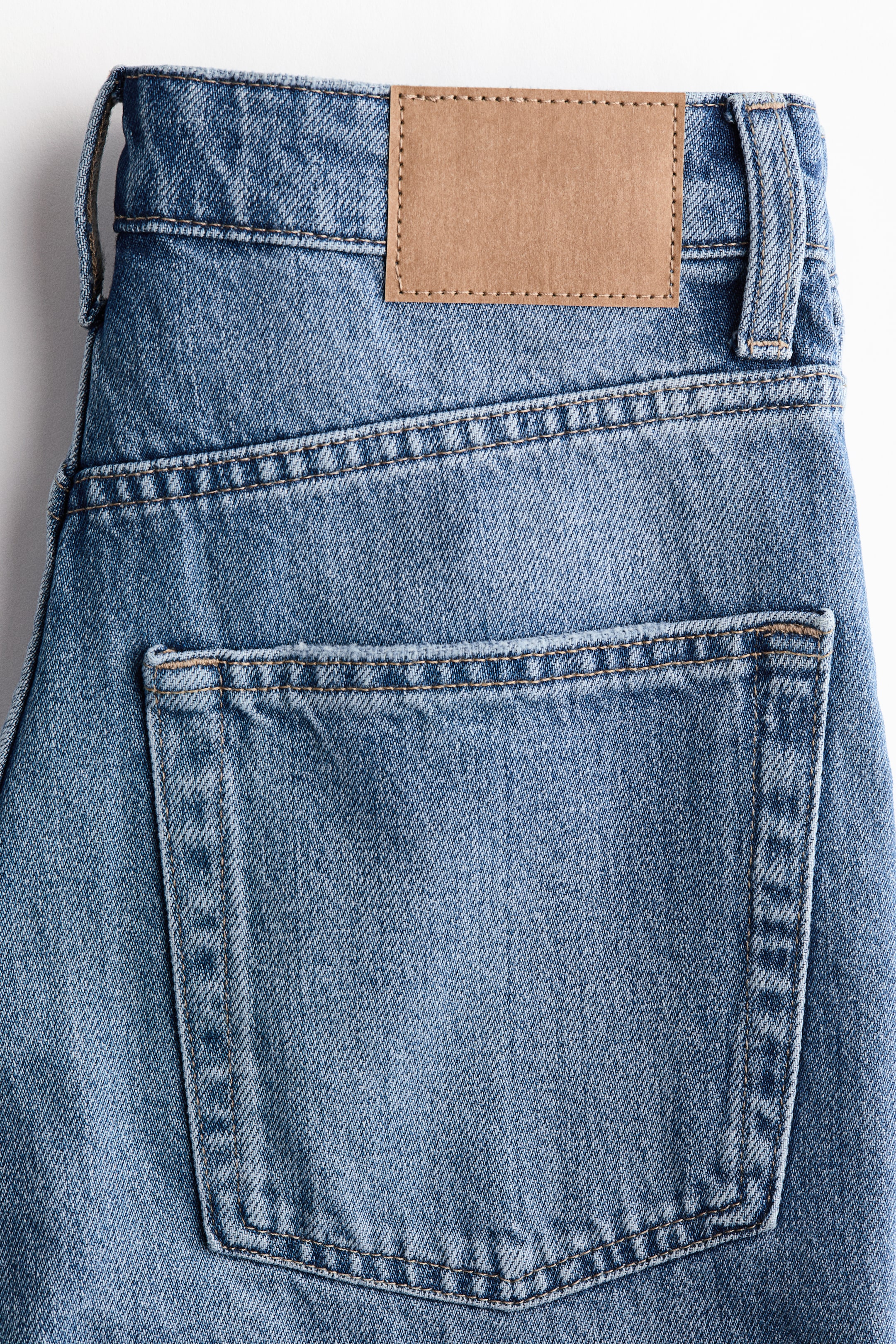 Denim Bermuda Shorts