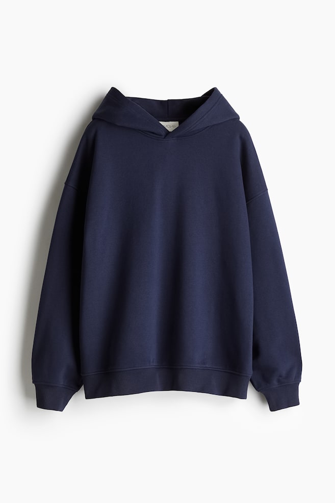 Hoodie de sport oversize - Navy blue/Run Club - 1