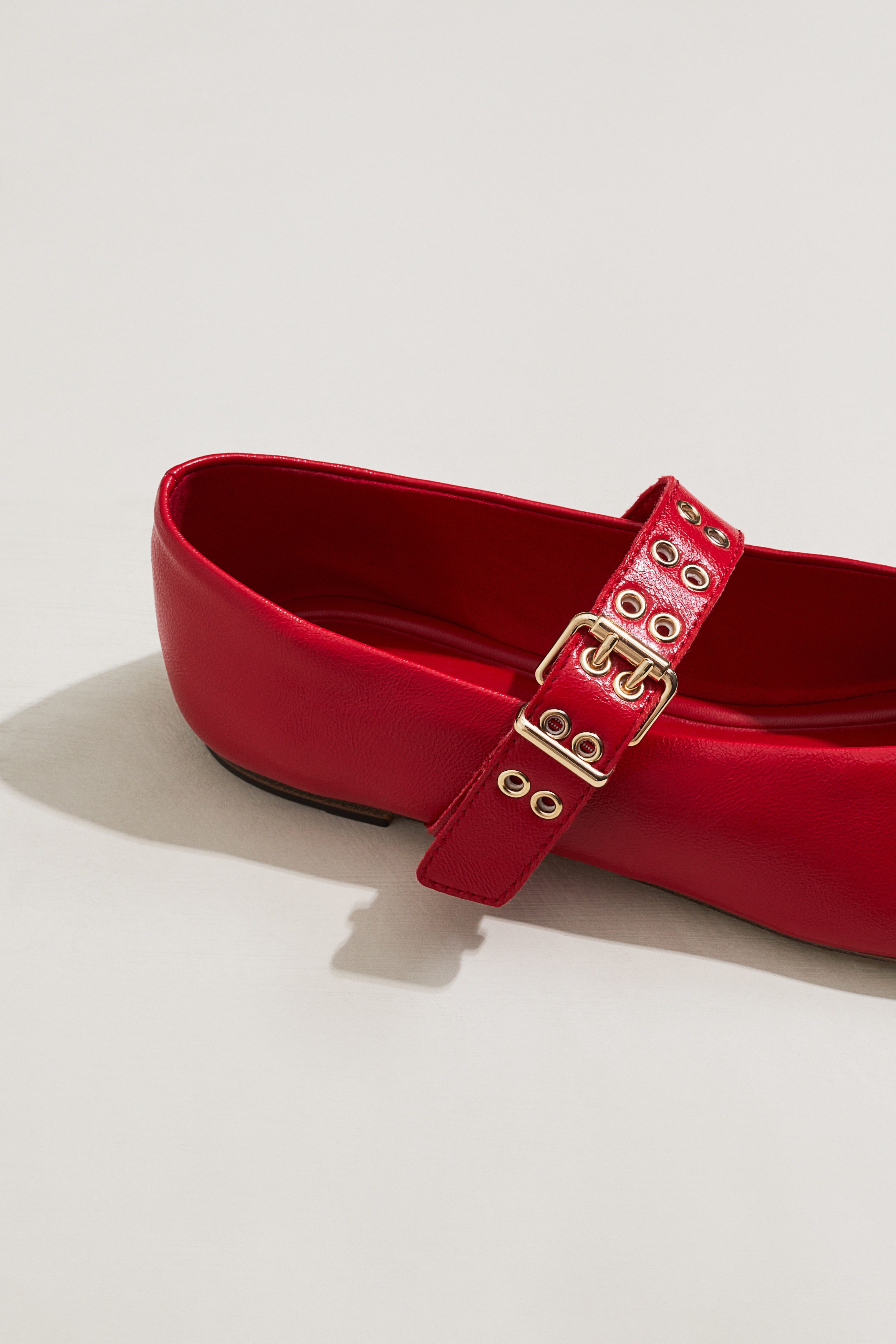 Ballerine Mary Jane - Rosso acceso