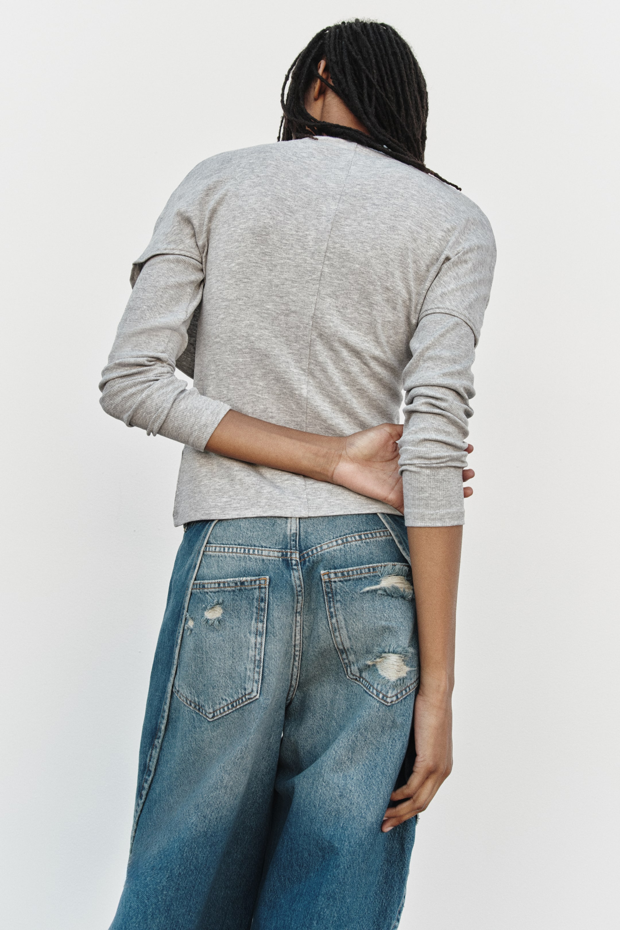 Draped Viscose Top