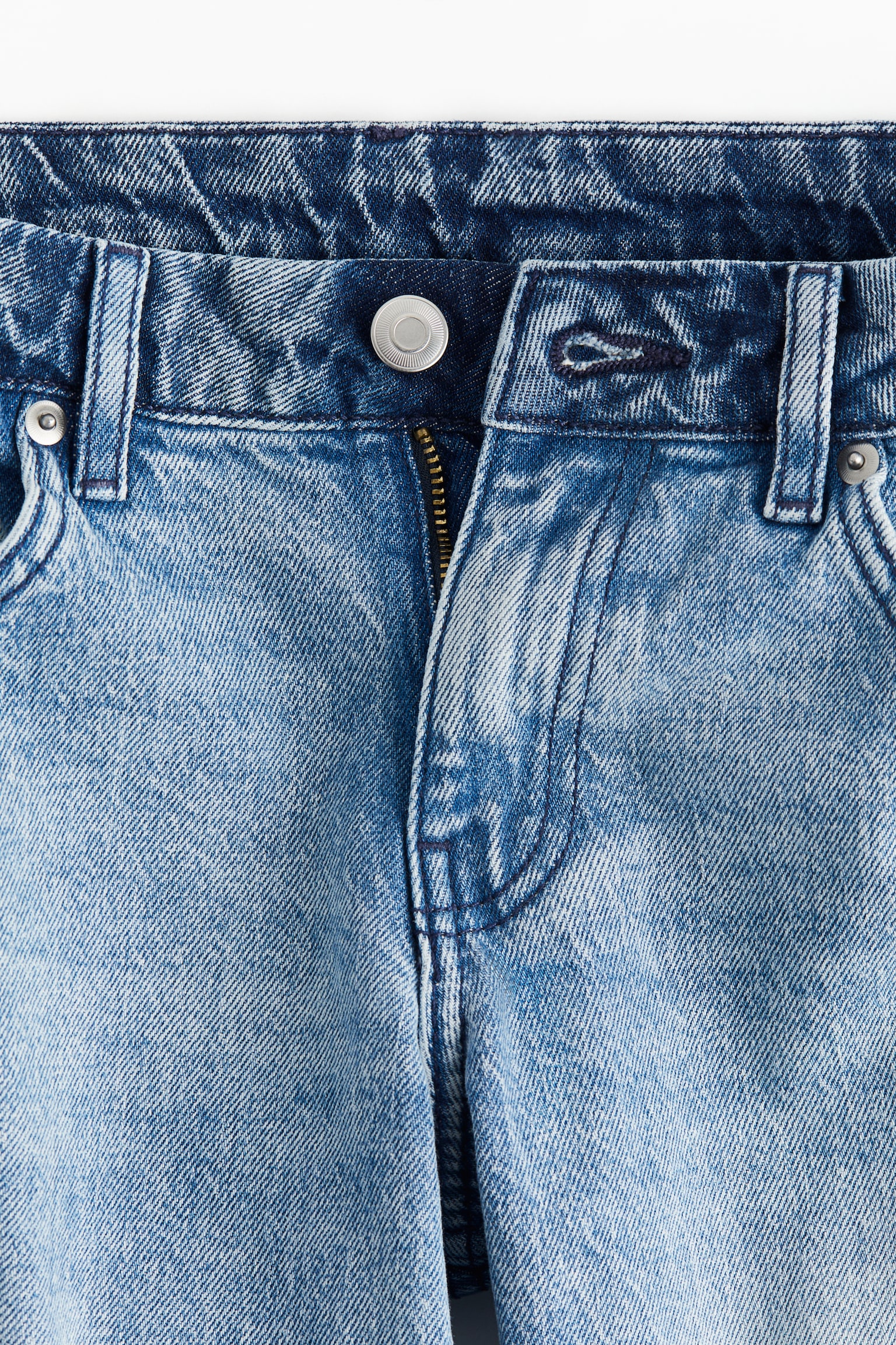 Женские джинсы H&M Flared Regular, цвет: Светлый джинсовый синий — фото 2