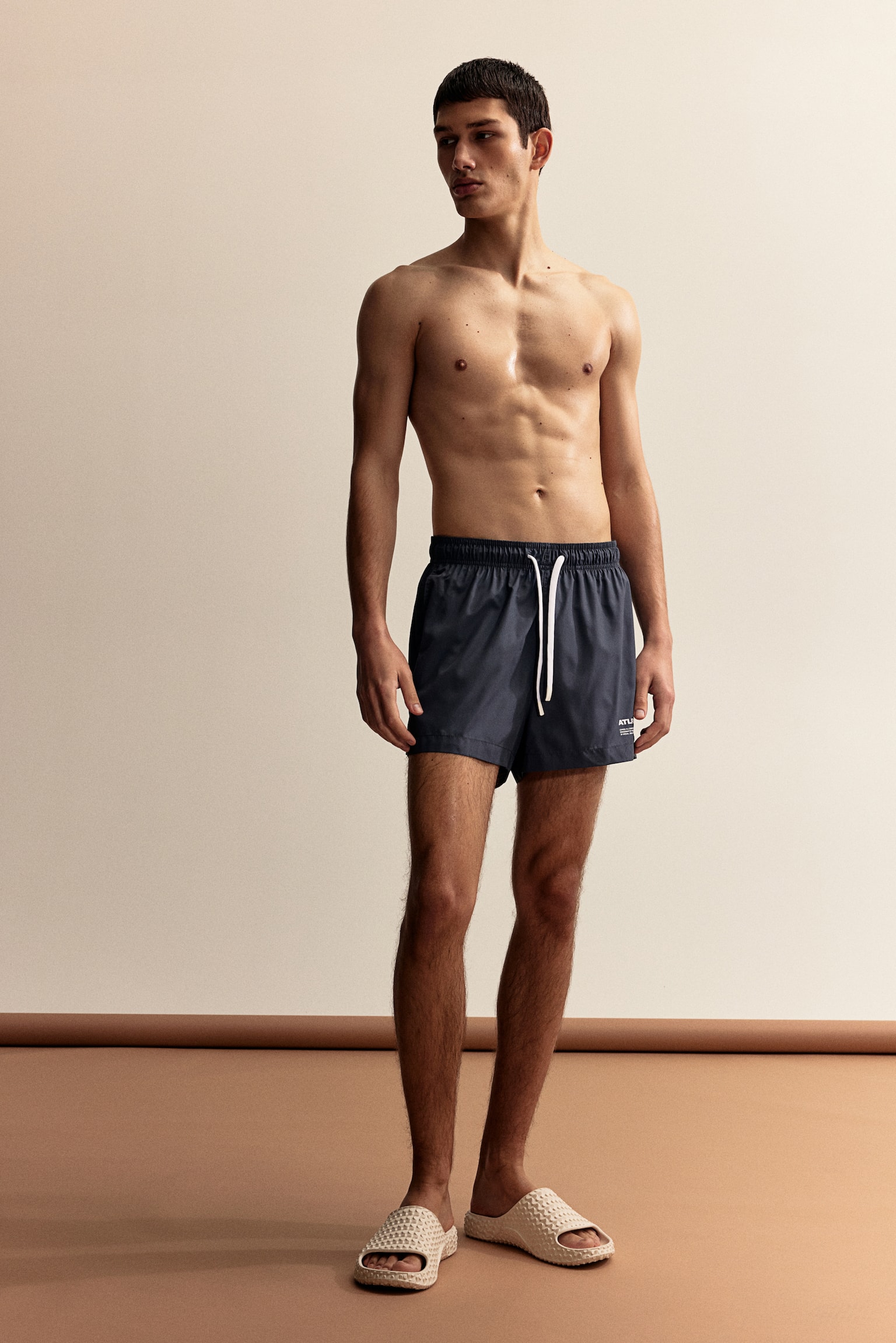 Swim shorts - Dark grey/Light grey/Black - 3