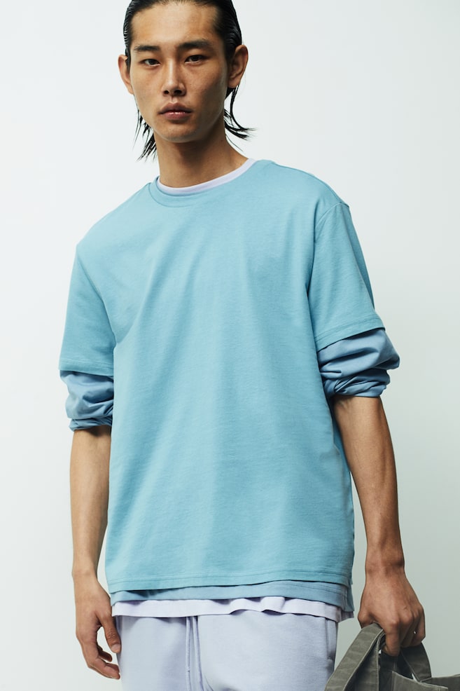 Regular Fit T-shirt - Turquoise/White/Black/Grey marl/dc/dc/dc/dc/dc/dc/dc/dc/dc/dc/dc/dc/dc/dc/dc/dc/dc/dc - 1