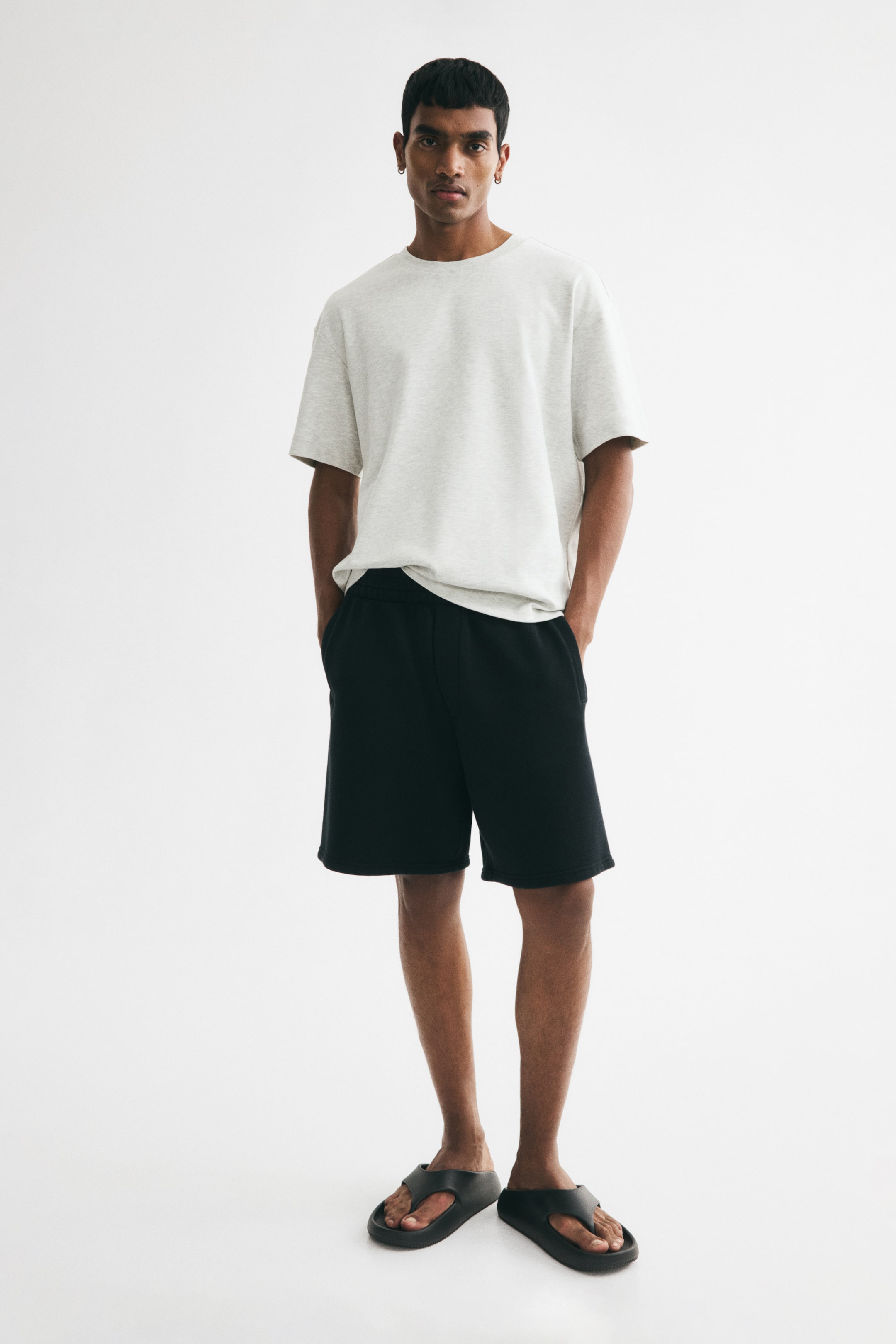 Loose-Fit Interlock T-Shirt