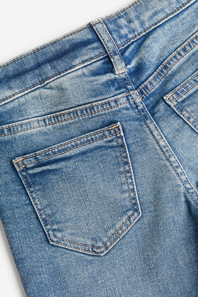 Straight Leg Low Jeans - Denim blue/Denim blue - 5
