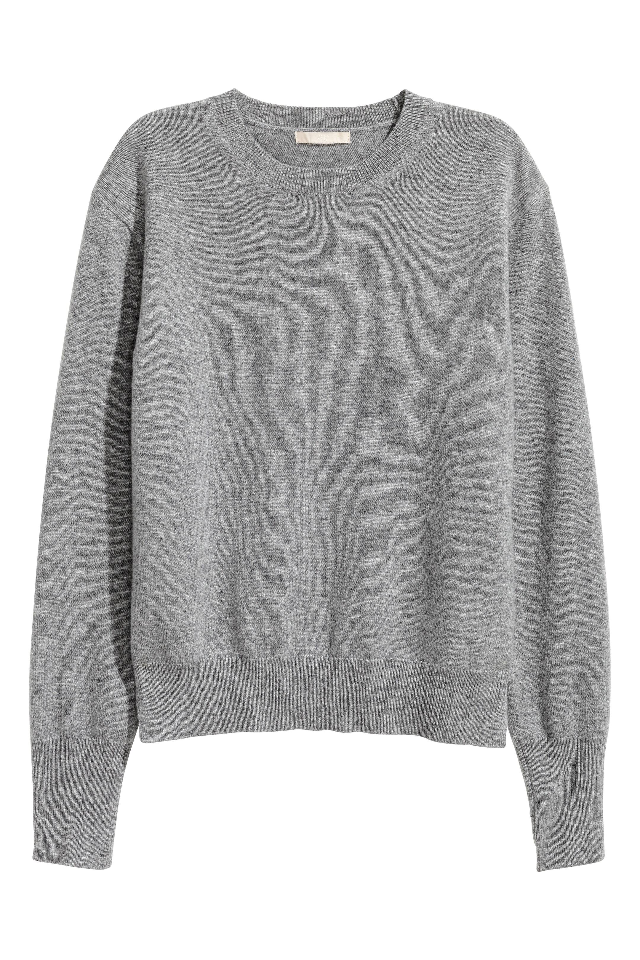 Vezi imaginea mai mare: Pulover din cașmir - Gri - FEMEI | H&M RO 1