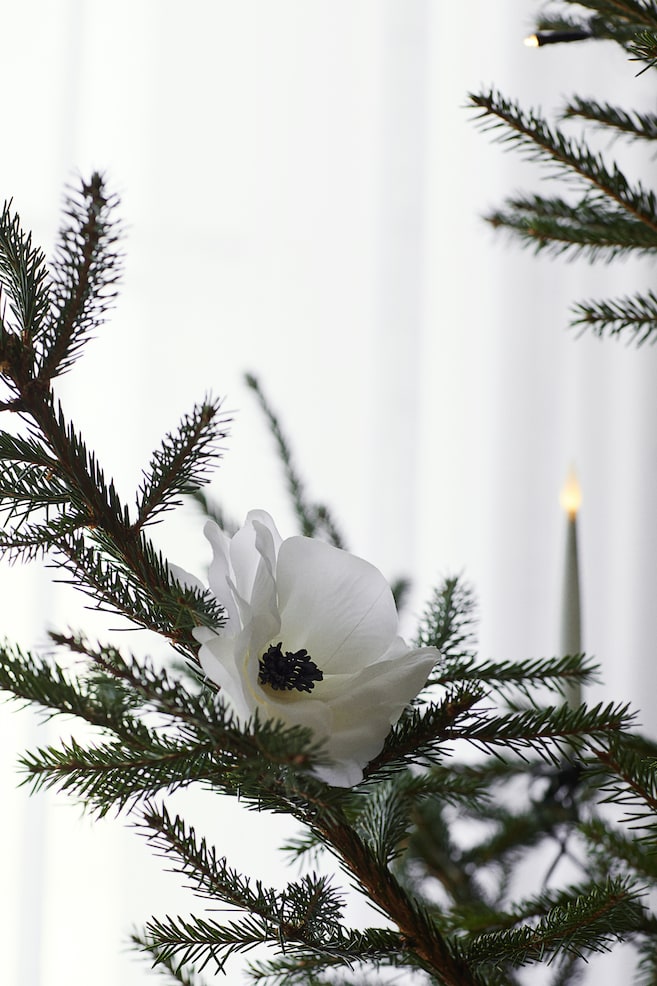 Hellebore ornament - White/Flower - 2