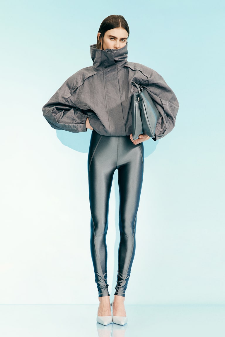 Shoulder Pad Nylon Jacket