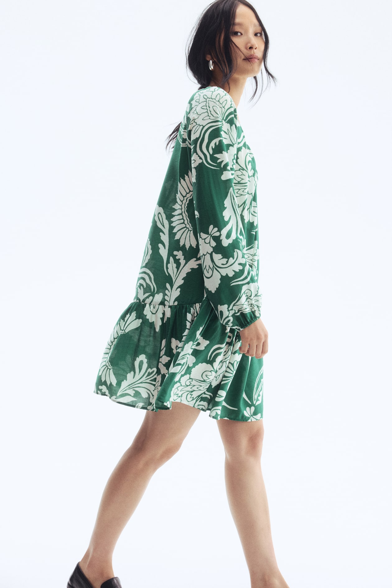 Button-Front Tunic Dress - image 5