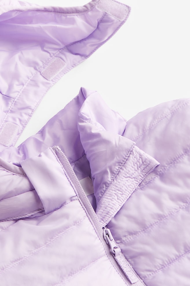 Water-repellent insulated jacket - Lilac - 2