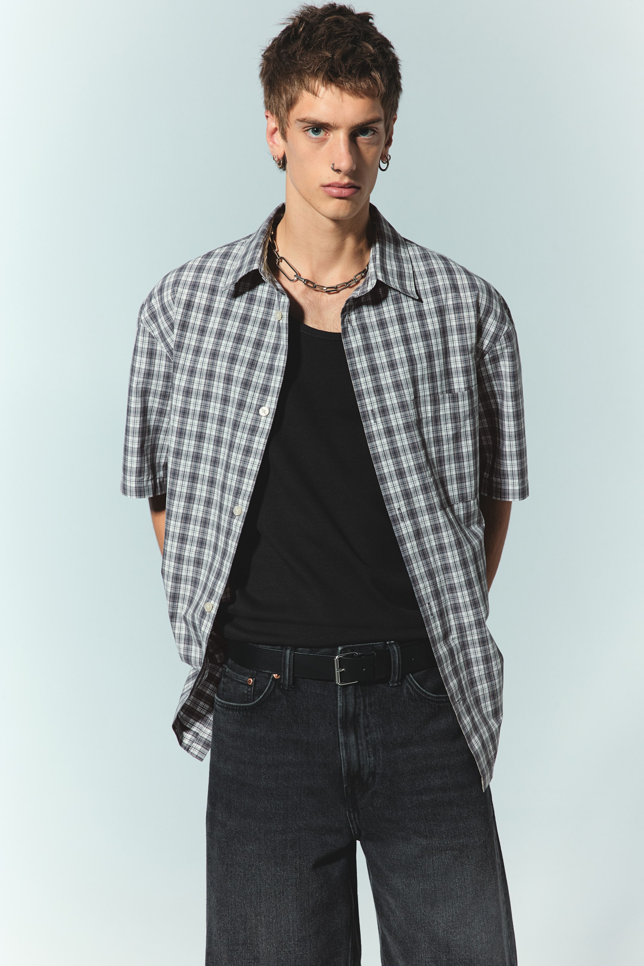 Loose Fit Short-sleeved Shirt