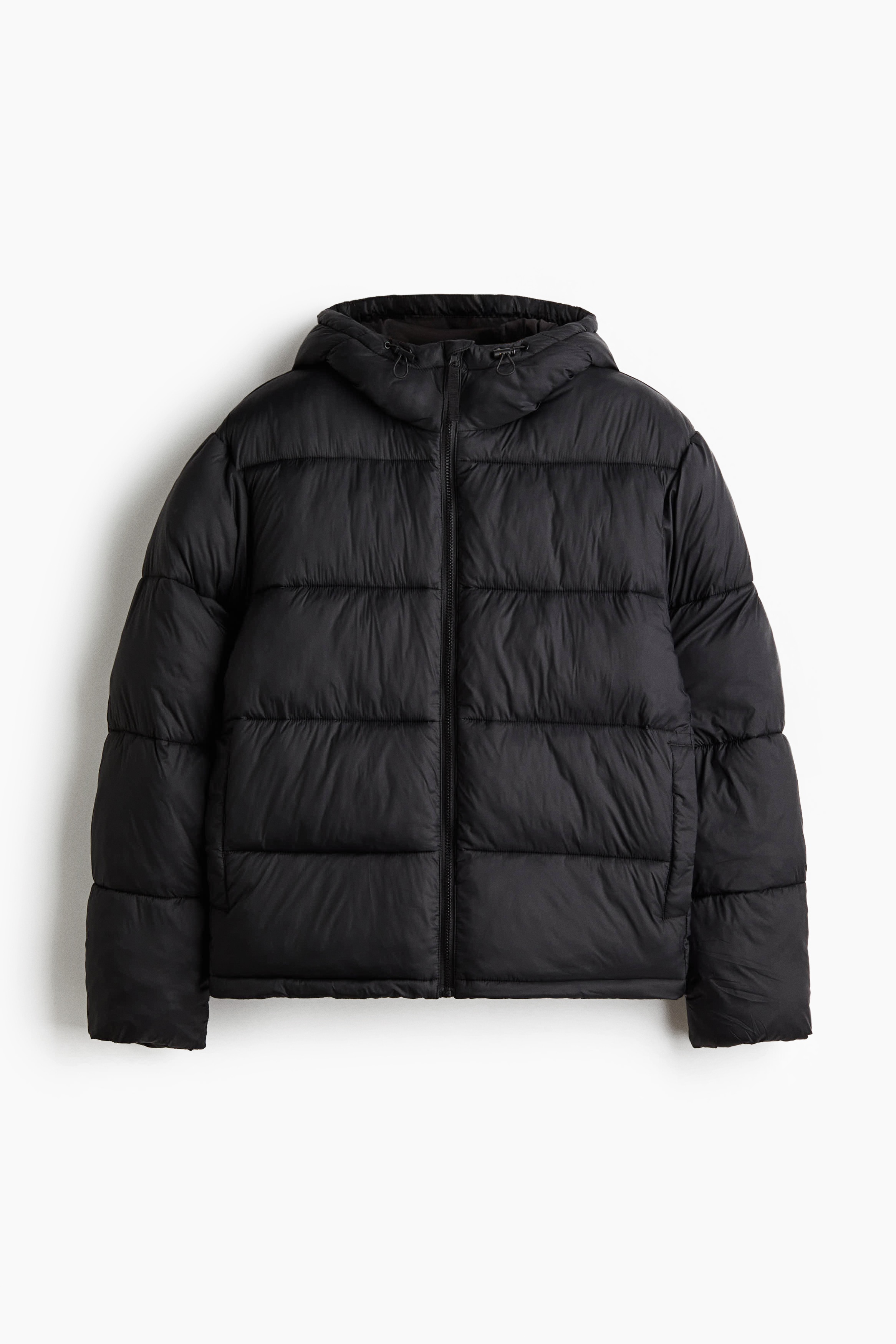 H & M - Wasserabweisende Pufferjacke - Schwarz - Herren