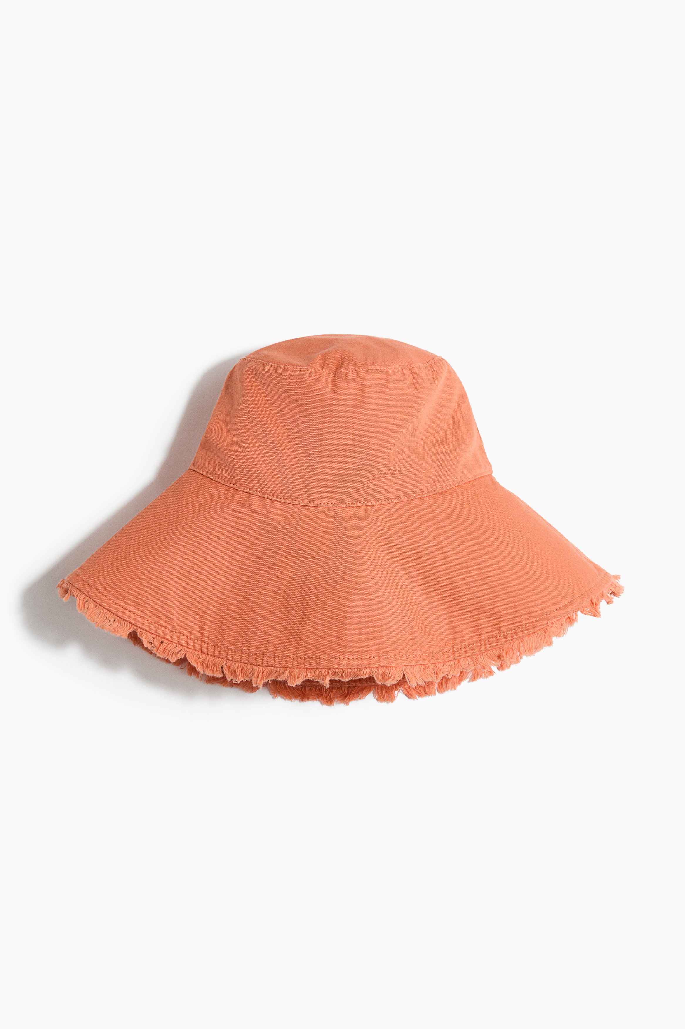 Cotton Bucket Hat - Orange