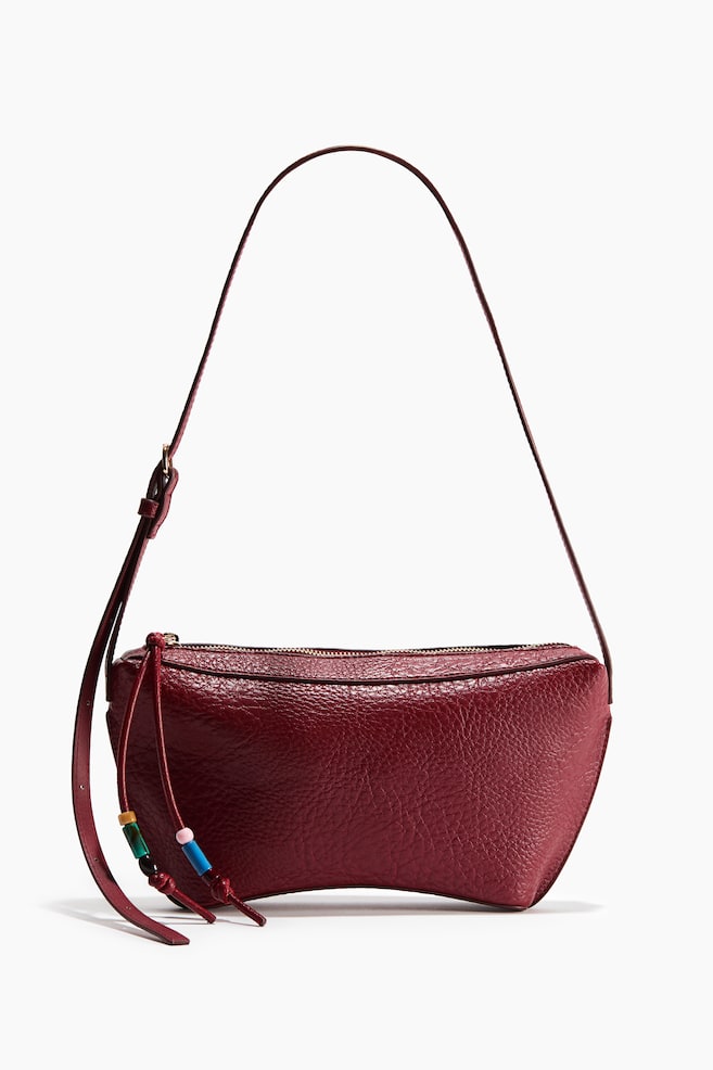 Shoulder bag - Red/Cream - 1