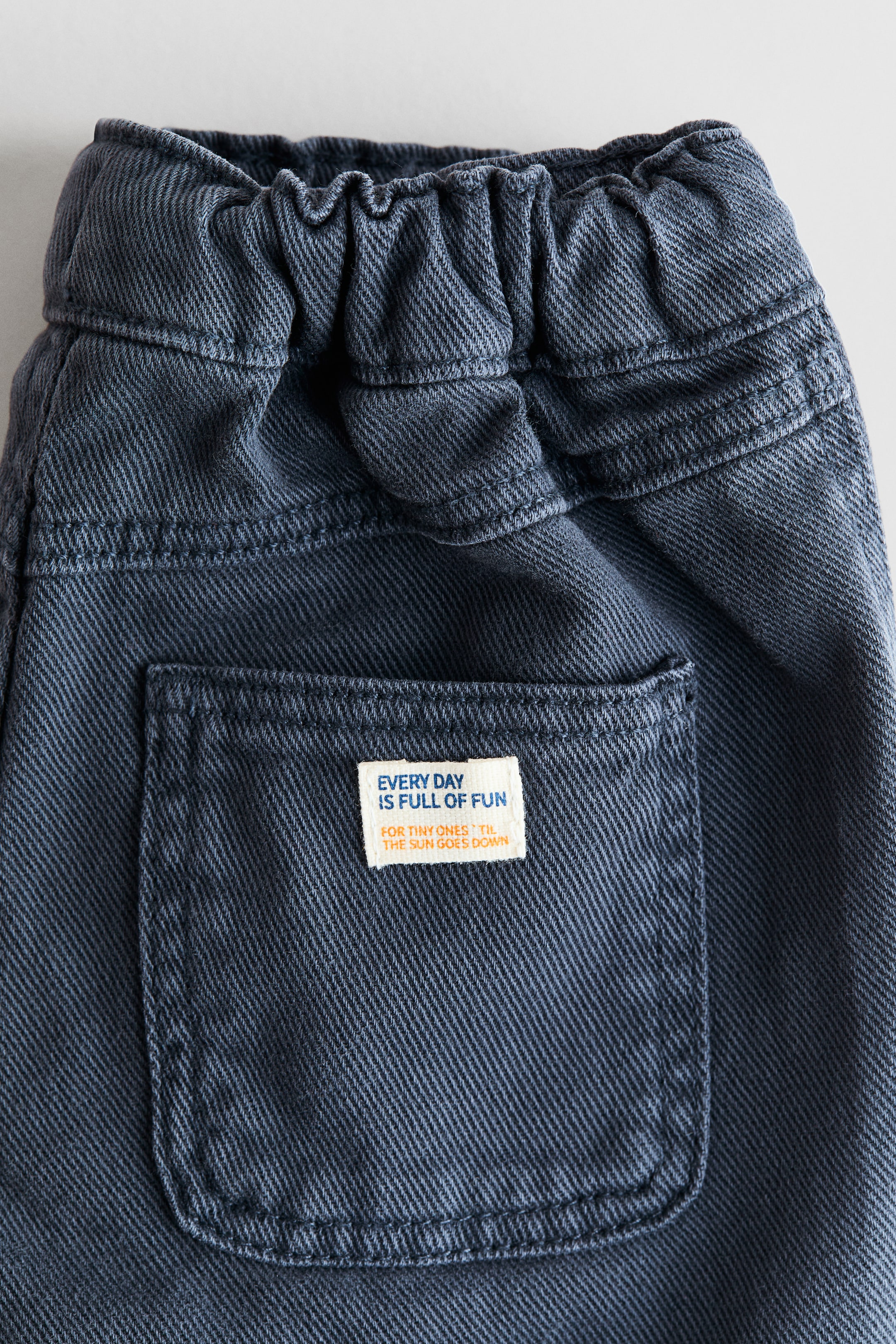 Pantalon en sergé de coton