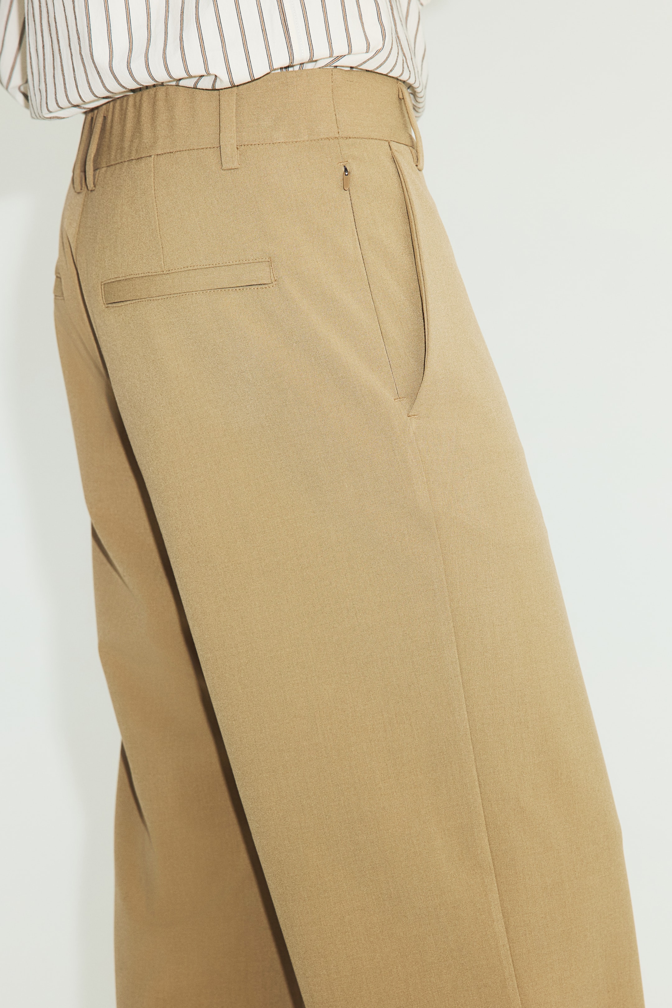 Pantalon coutil amples extensibles en quatre sens