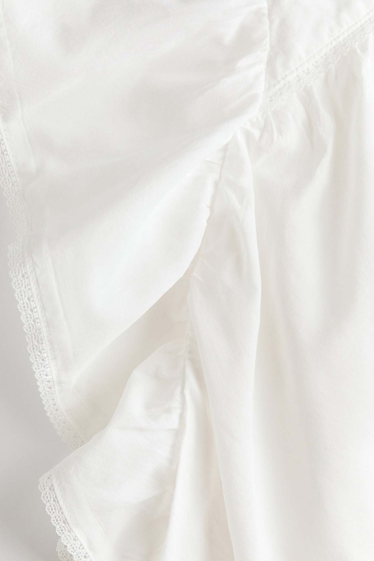 Oversized Lace-Trimmed Blouse - image 2