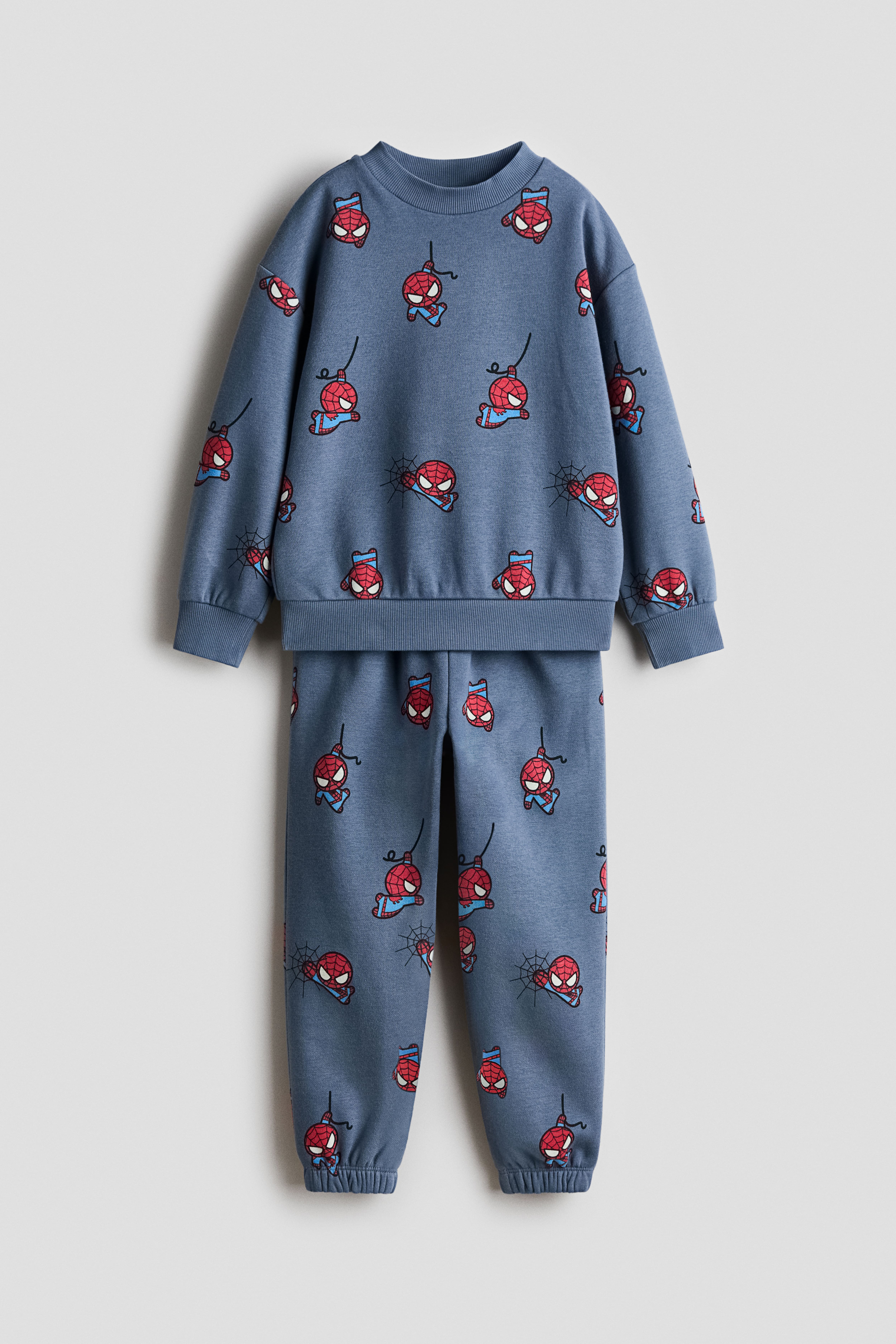 2-Piece Printed Sweatshirt and Joggers Set