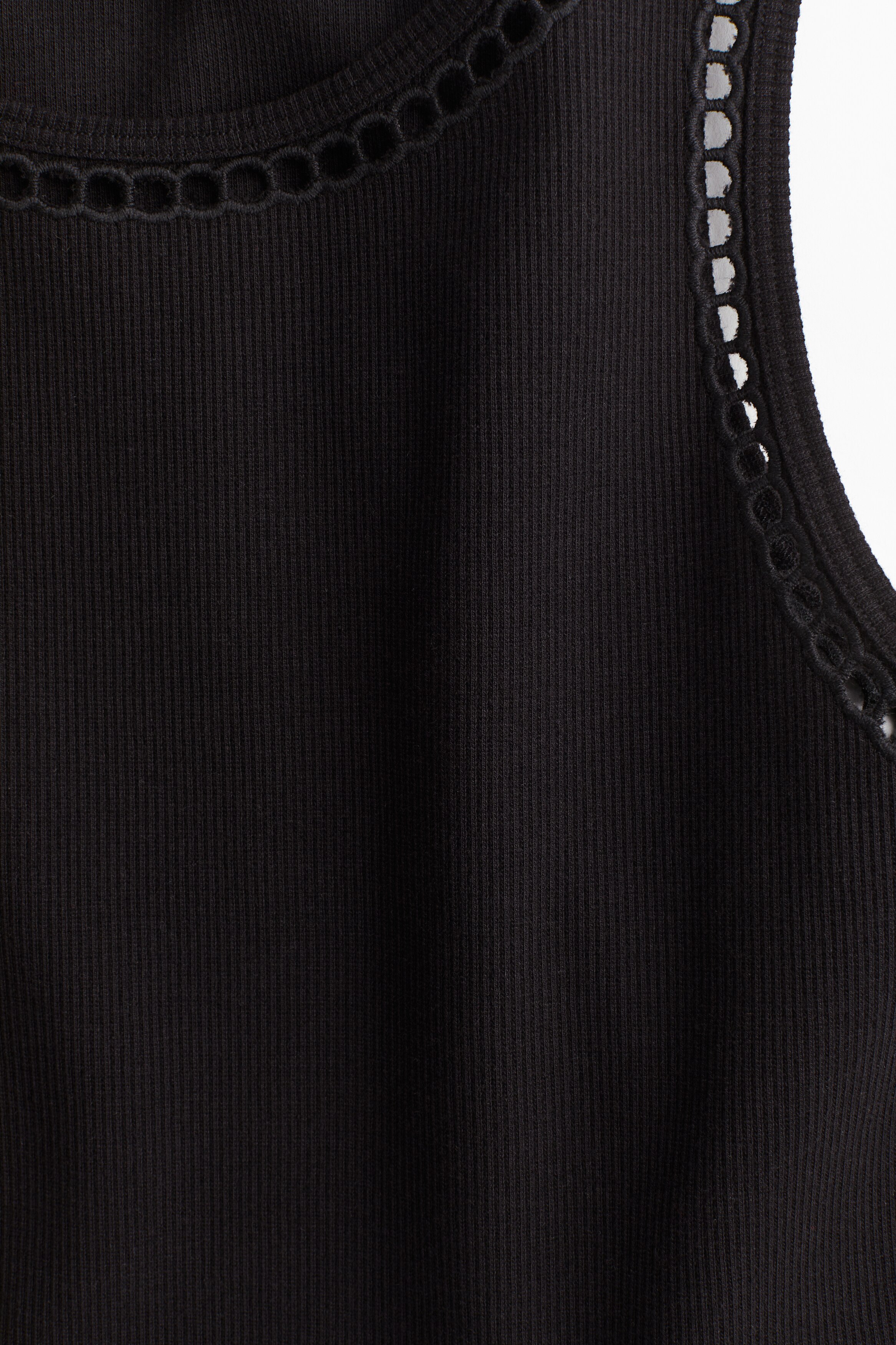 Cropped vest top