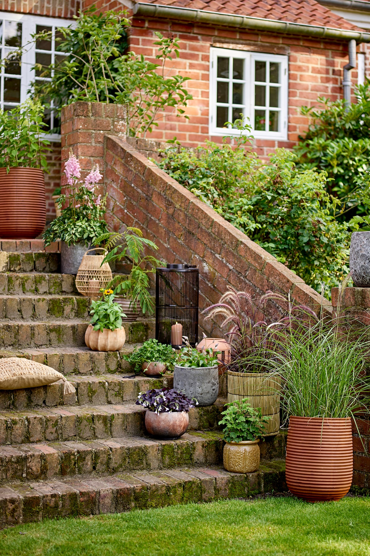 Vase En Verre Marron Bloomingville De Bloomingville