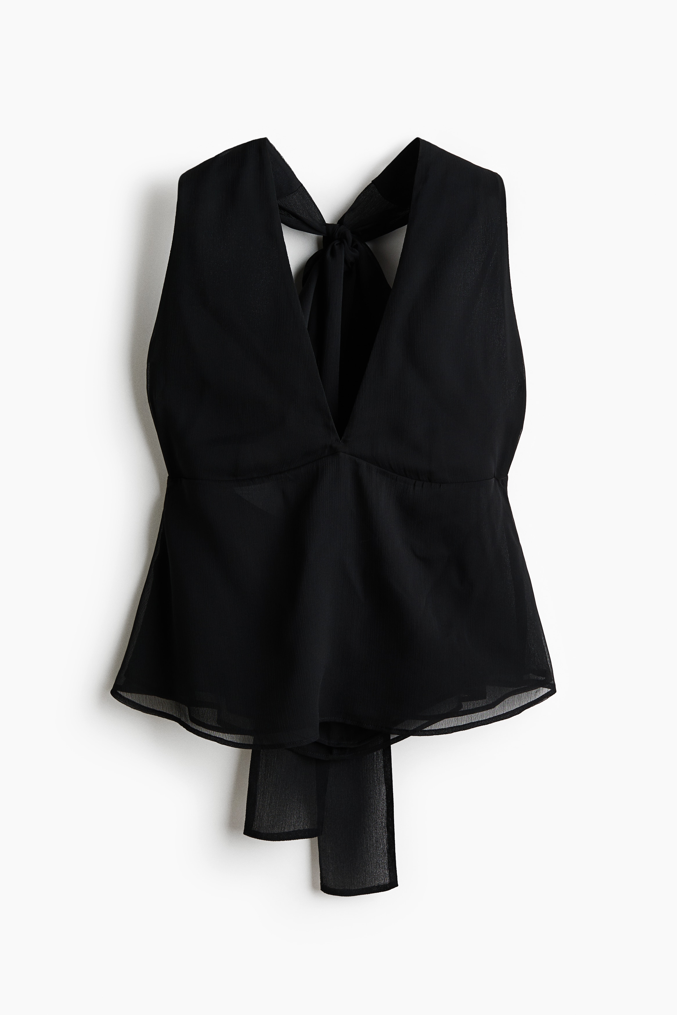 Chiffon Halterneck Top