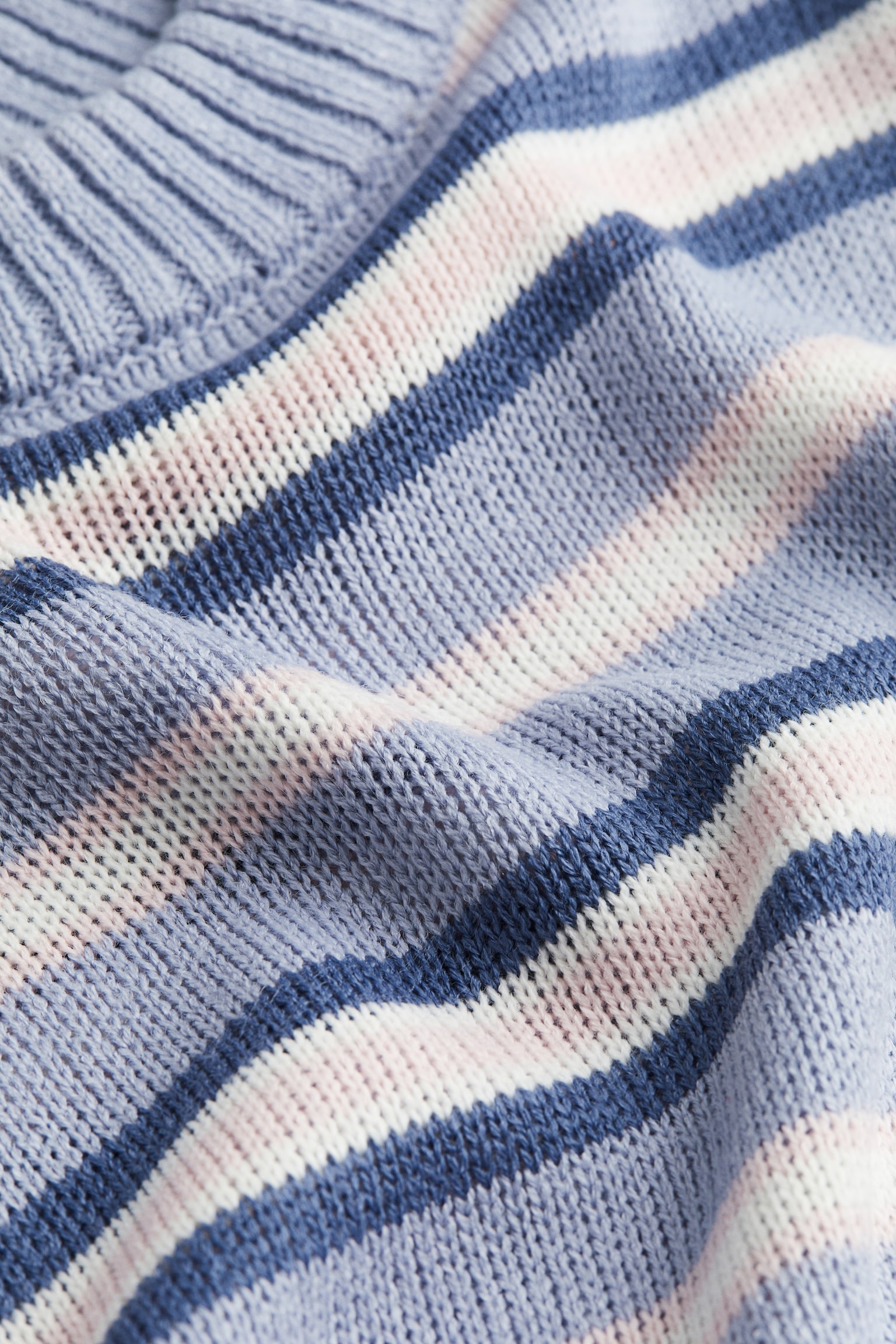 Sweater - Dusty blue/Stripe - 2