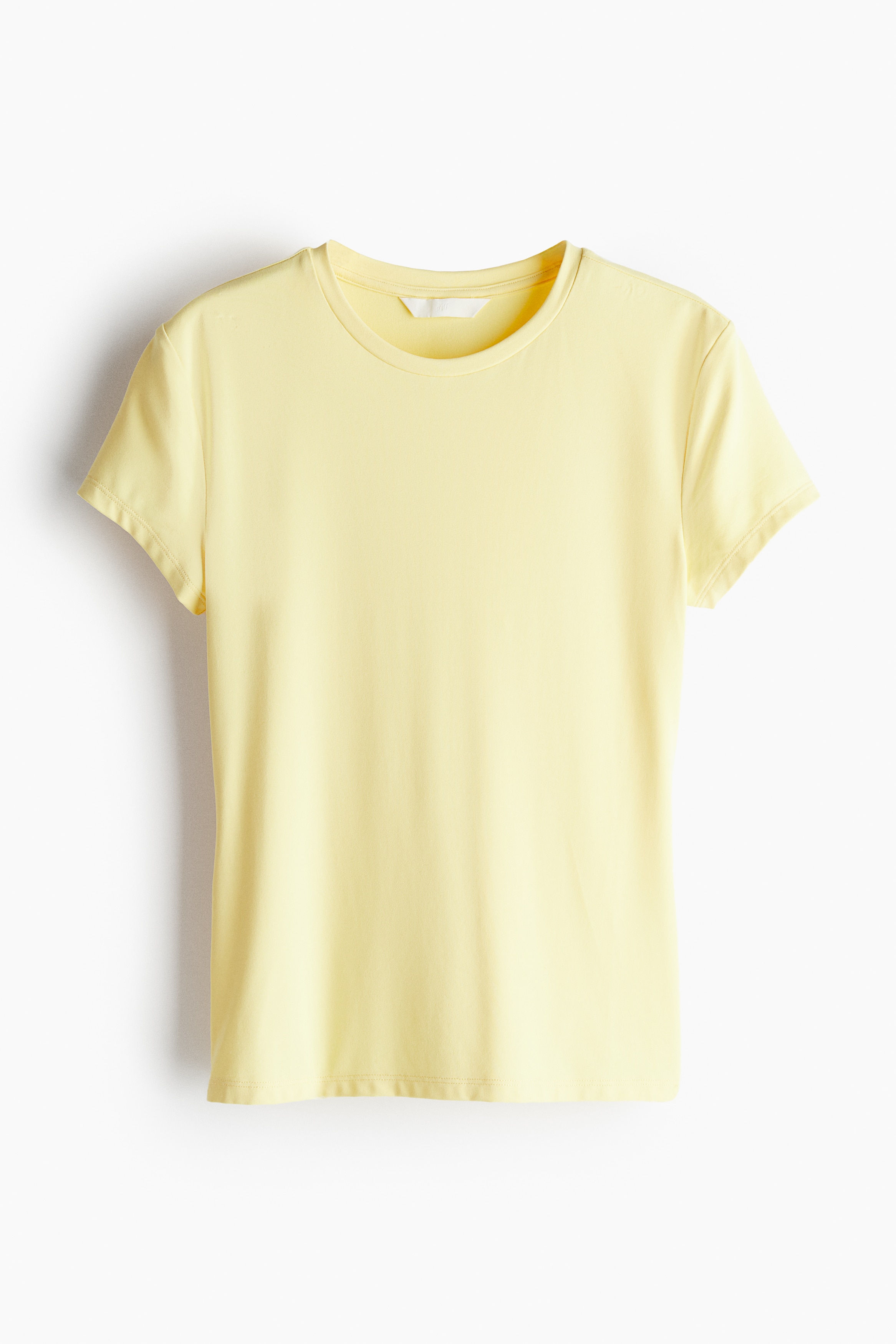 fitted yellow top