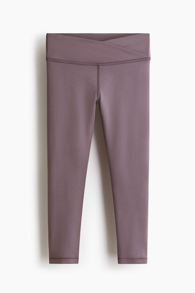 Sport leggings with SoftMove™ - Dusty purple/Light pink/Dark pink/Pink - 1