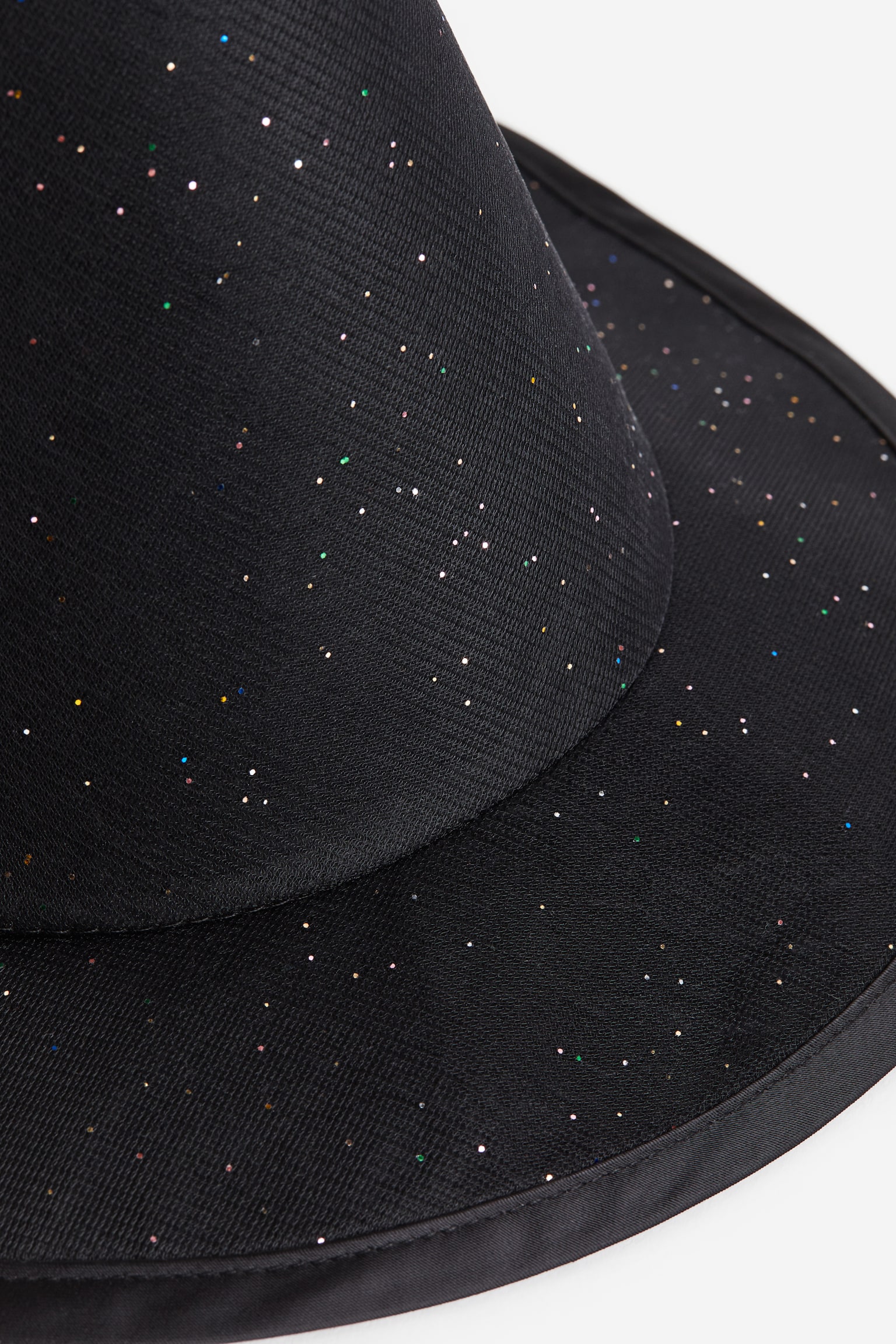 Witch’s hat - Black/Glittery - 2