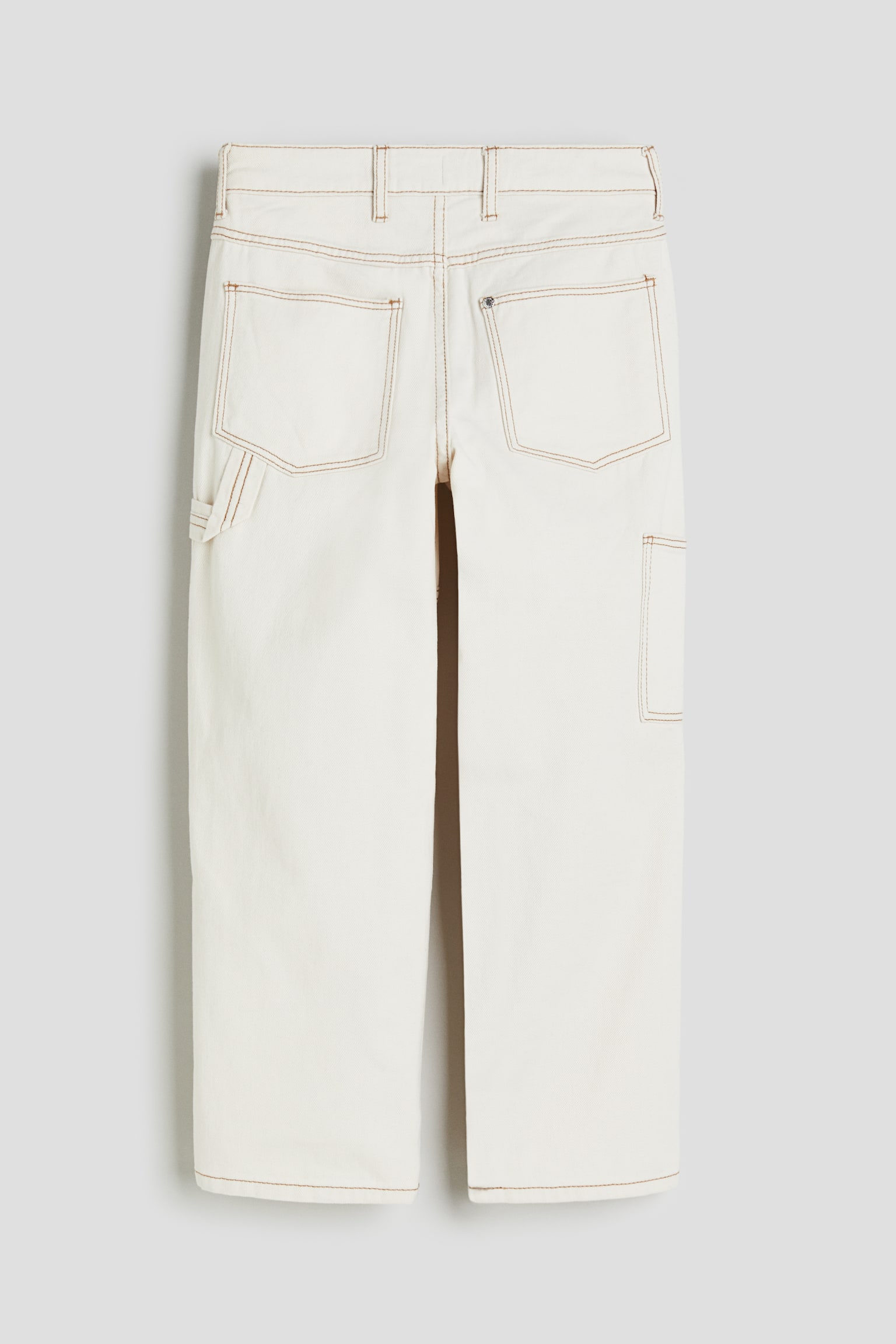 Baggy Fit Carpenter Jeans - Natural white - 6