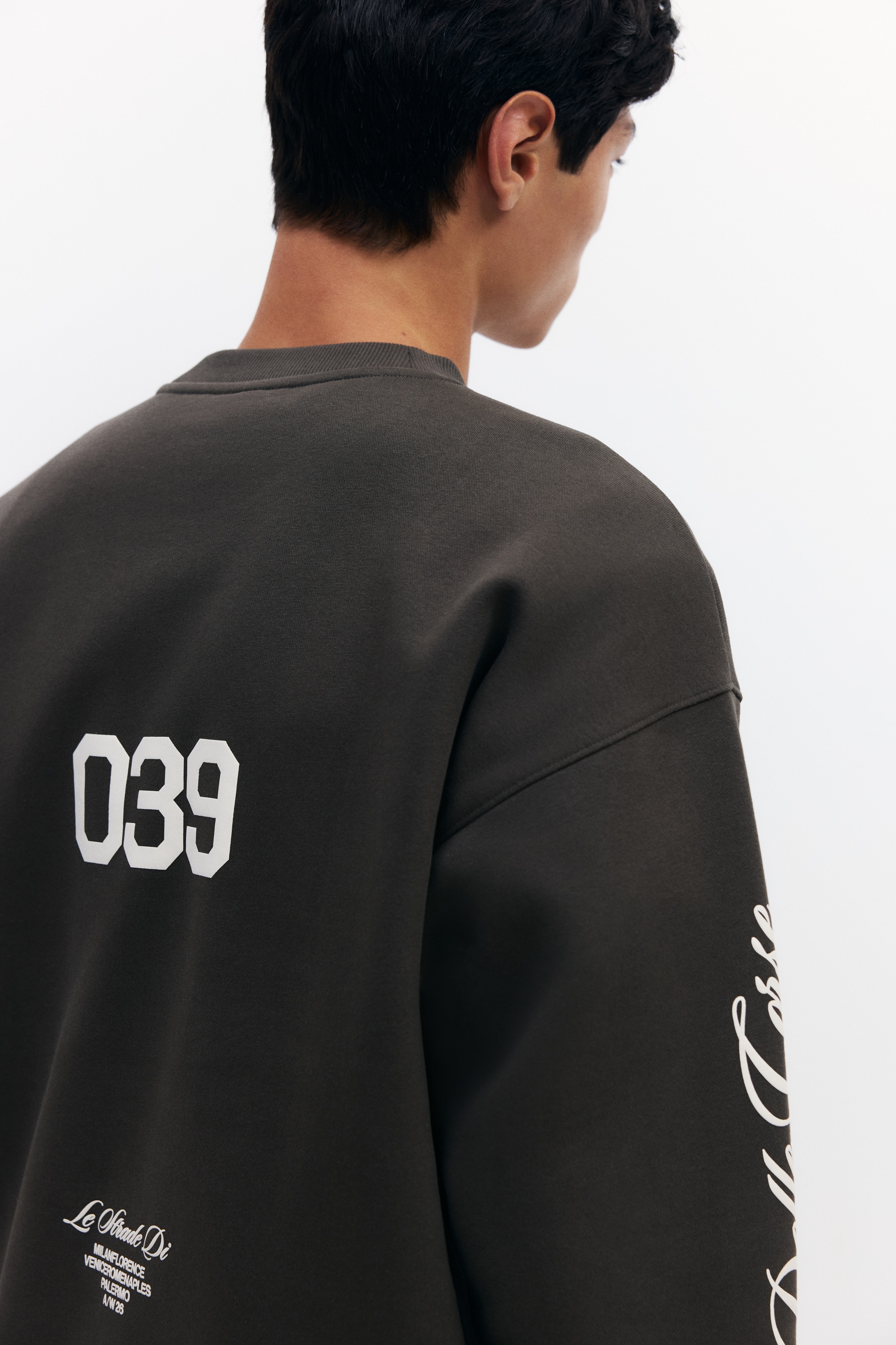 Oversized Fit Printed sweatshirt