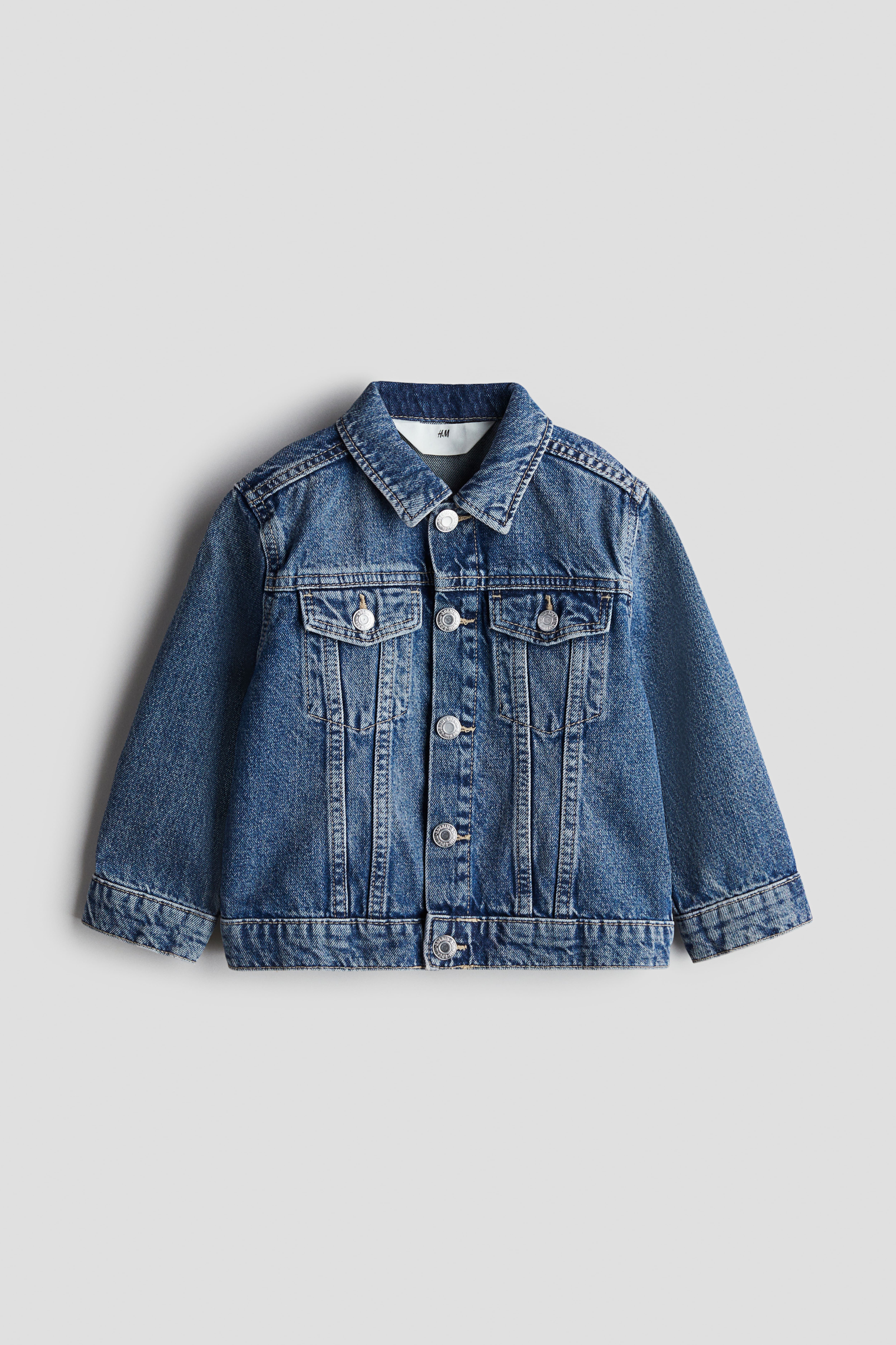 Blue jean jacket h&m hotsell