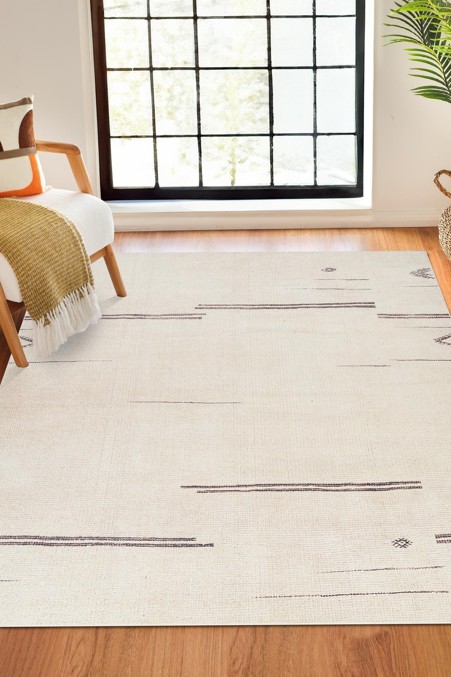 Becki Owens X Livabliss Global Scandi Area Rug - Off White