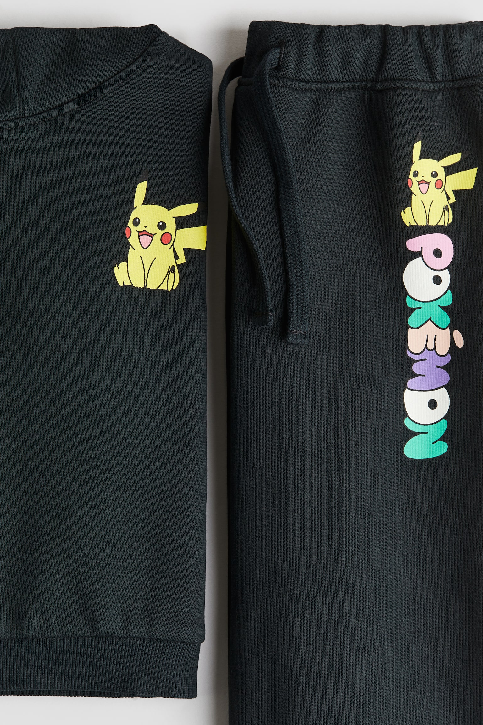 2-piece hoodie and joggers set - Dark grey/Pokémon/Dusty pink/Bluey/Cream/Minnie Mouse/Pink/Mickey Mouse - 3