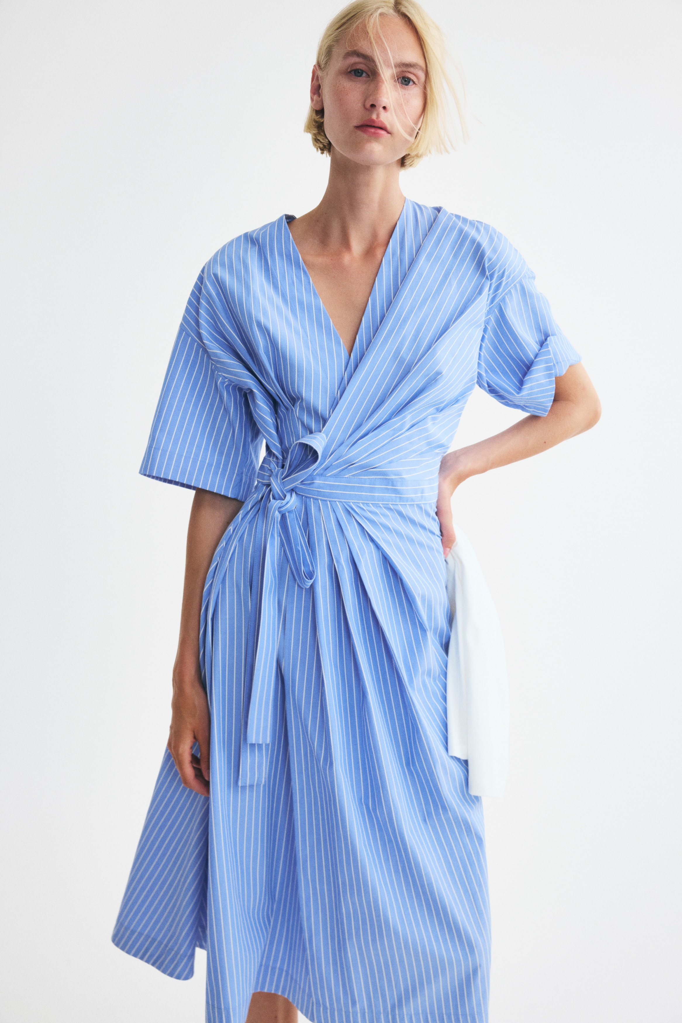 Wrap Midi Dress thumbnail 3