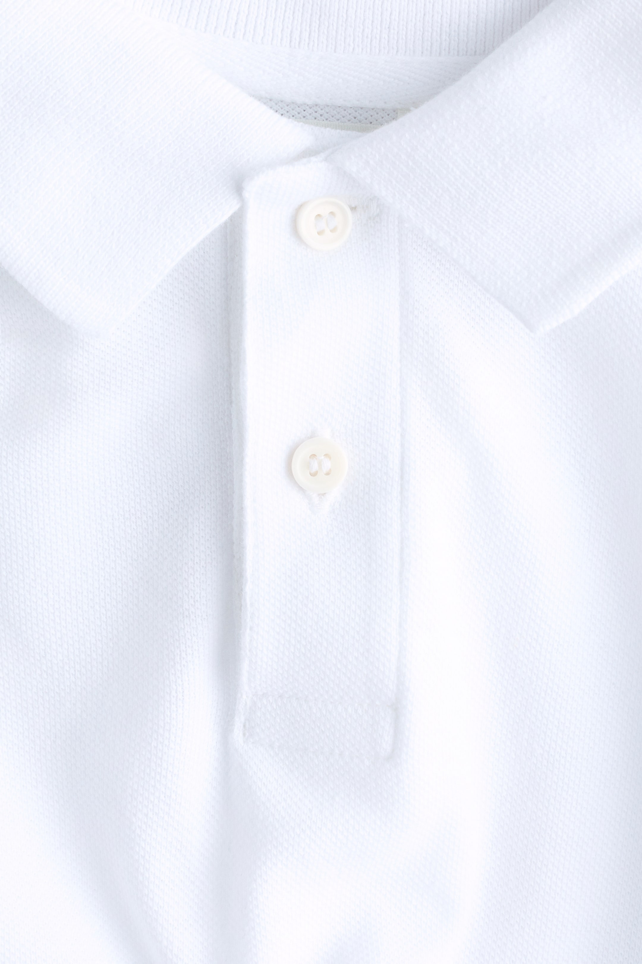 Детские рубашки H&M 2-pack Long-sleeved Polo Shirts — фото 3