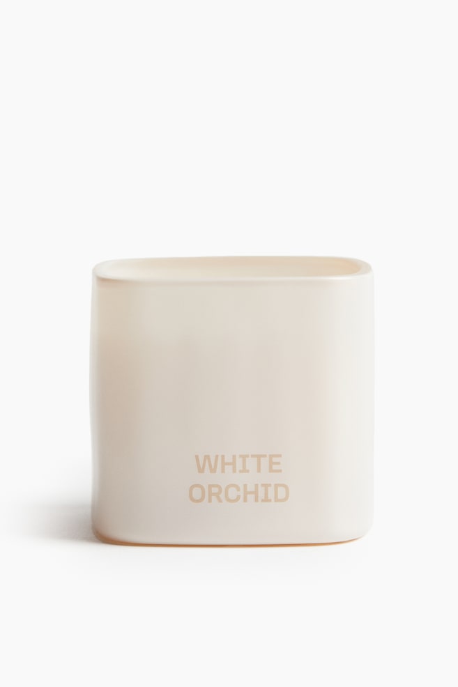 Vela aromática en recipiente de vidrio - White Orchid/Dark Honey/Juniper Haze/Golden Saffron - 6