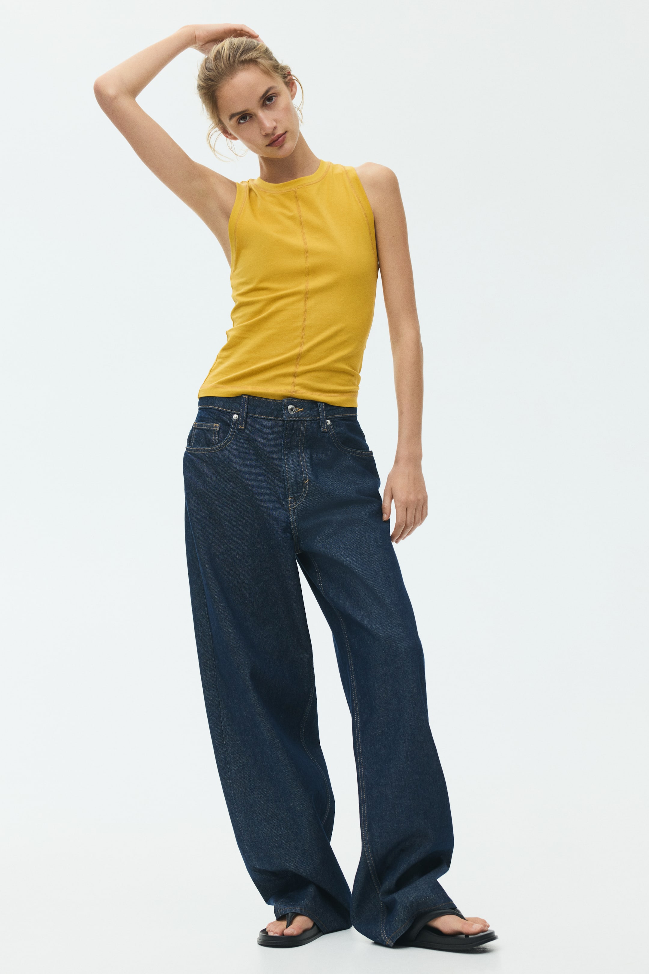 Flatlock-Seam Tank Top
