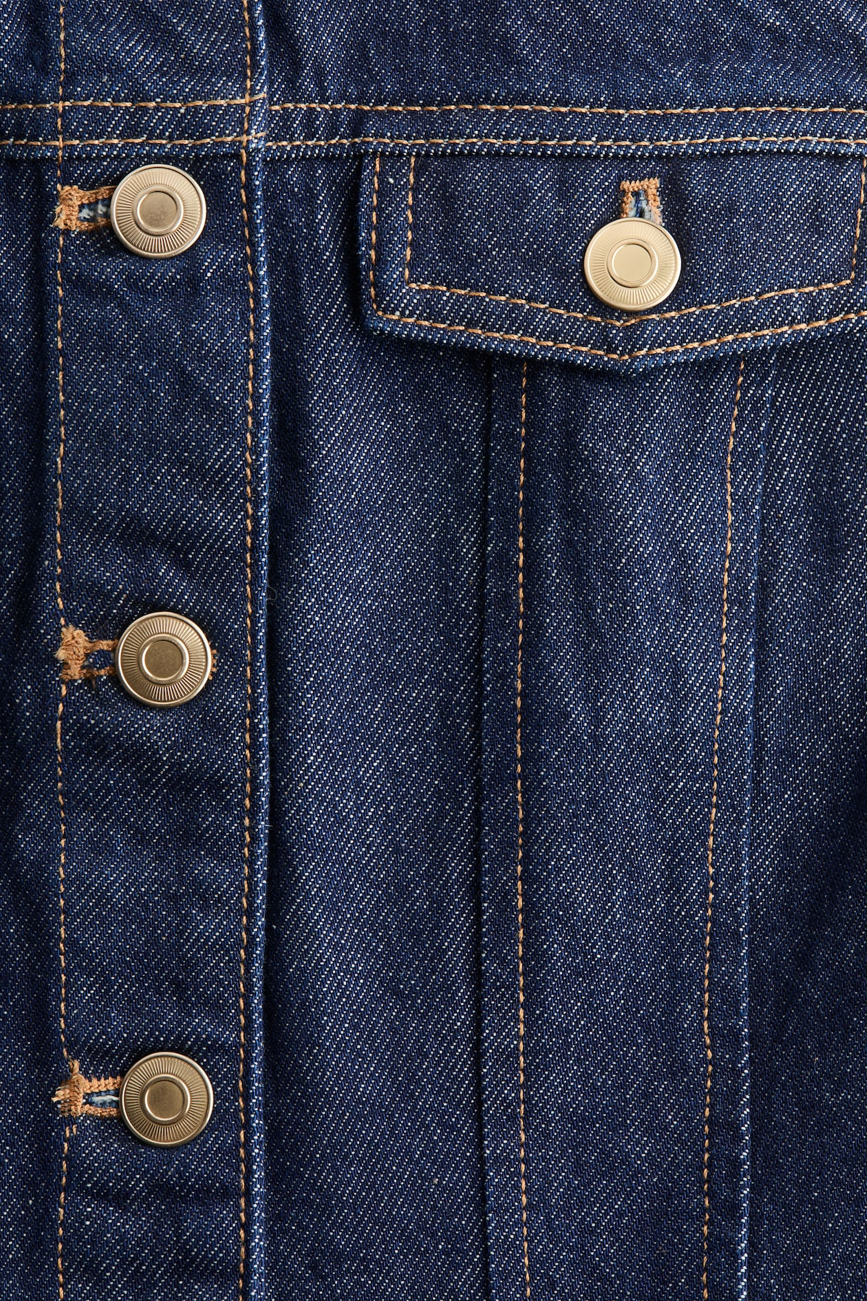 Peplum Denim Vest - image 3