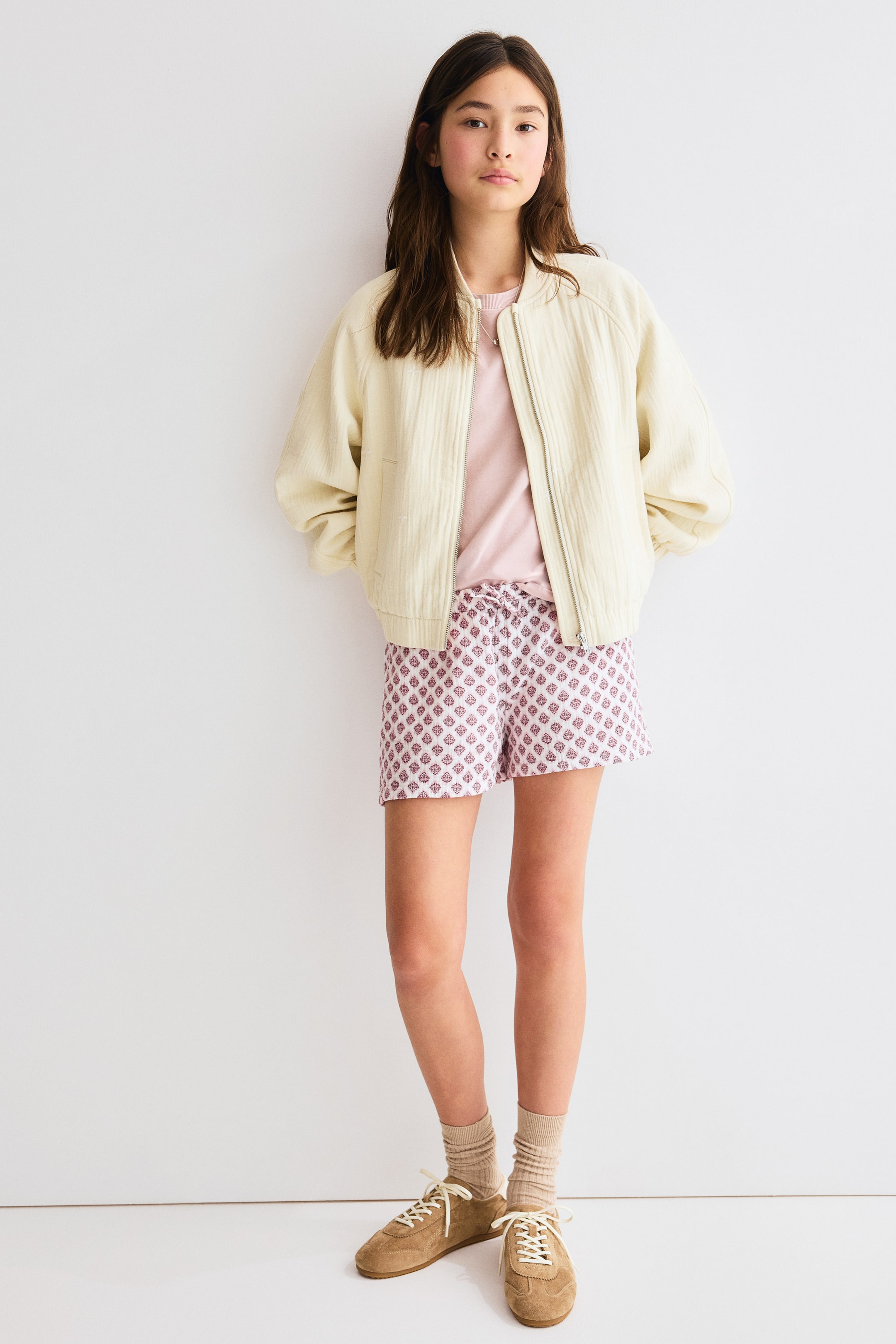Детские куртки H&M Cotton Bomber Jacket — фото 3