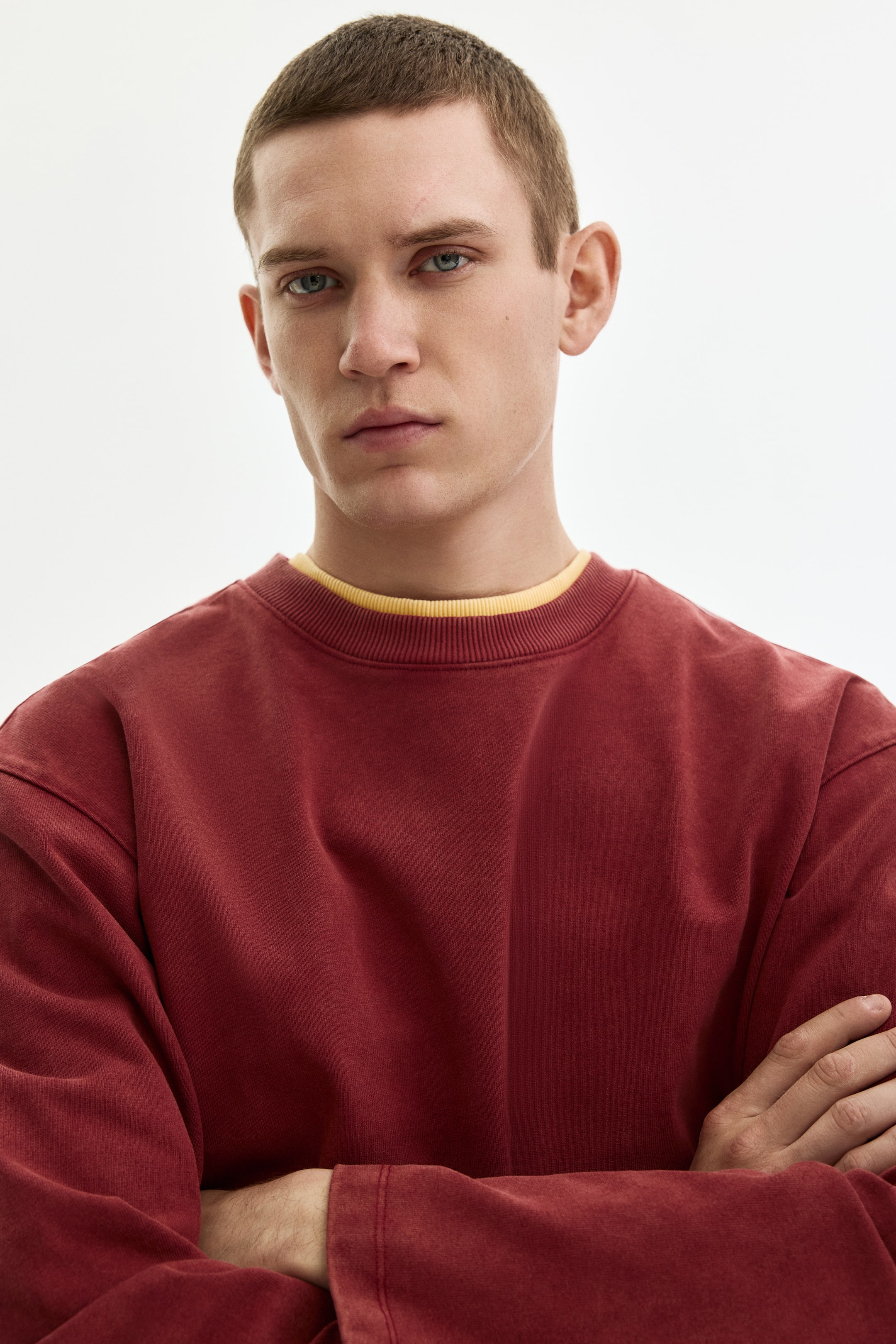 Мужские рубашки H&M Loose-Fit Long-Sleeved Shirt — фото 3