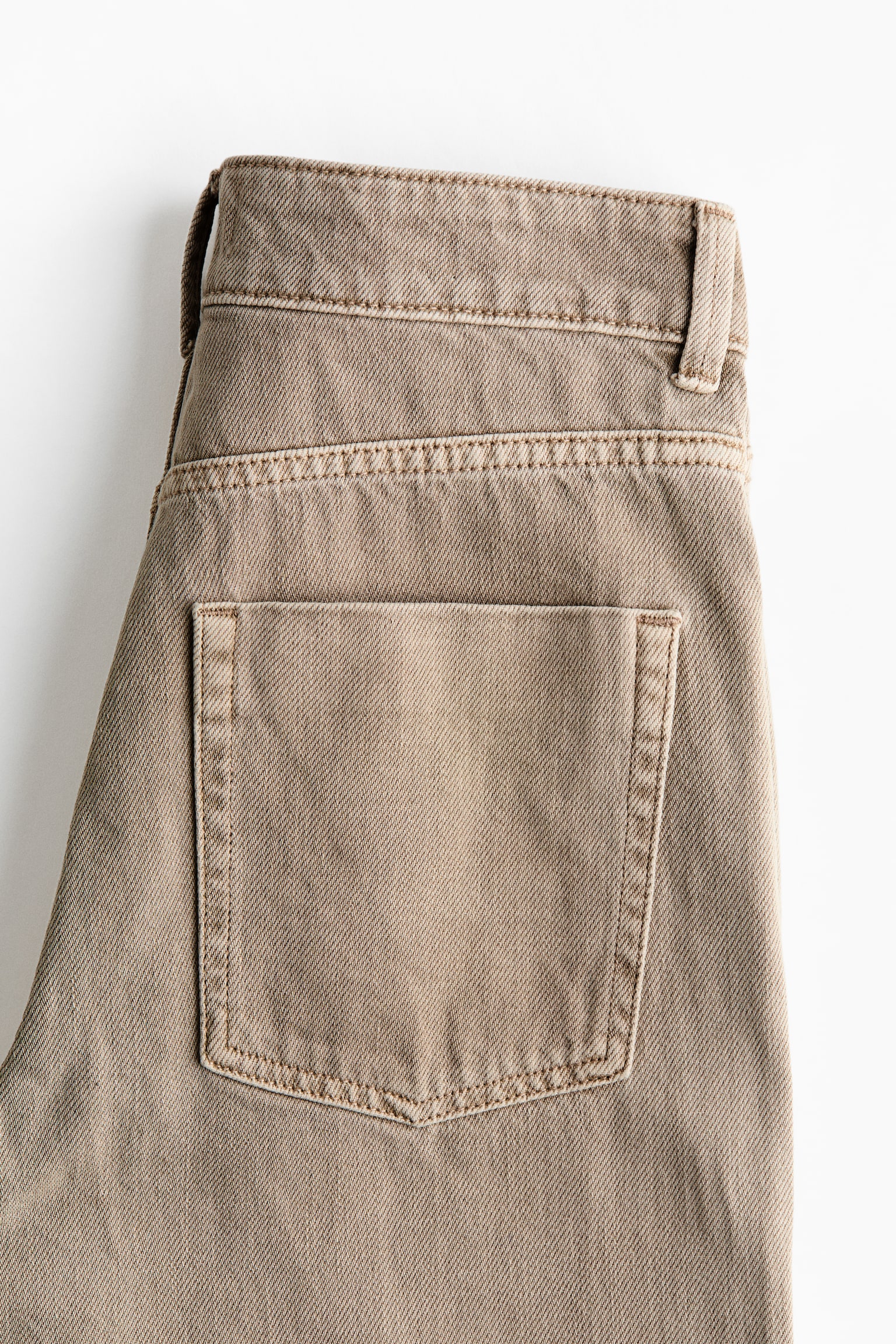 Wide High Jeans - Mole/White/Washed black/Denim blue/Dark denim blue - 8