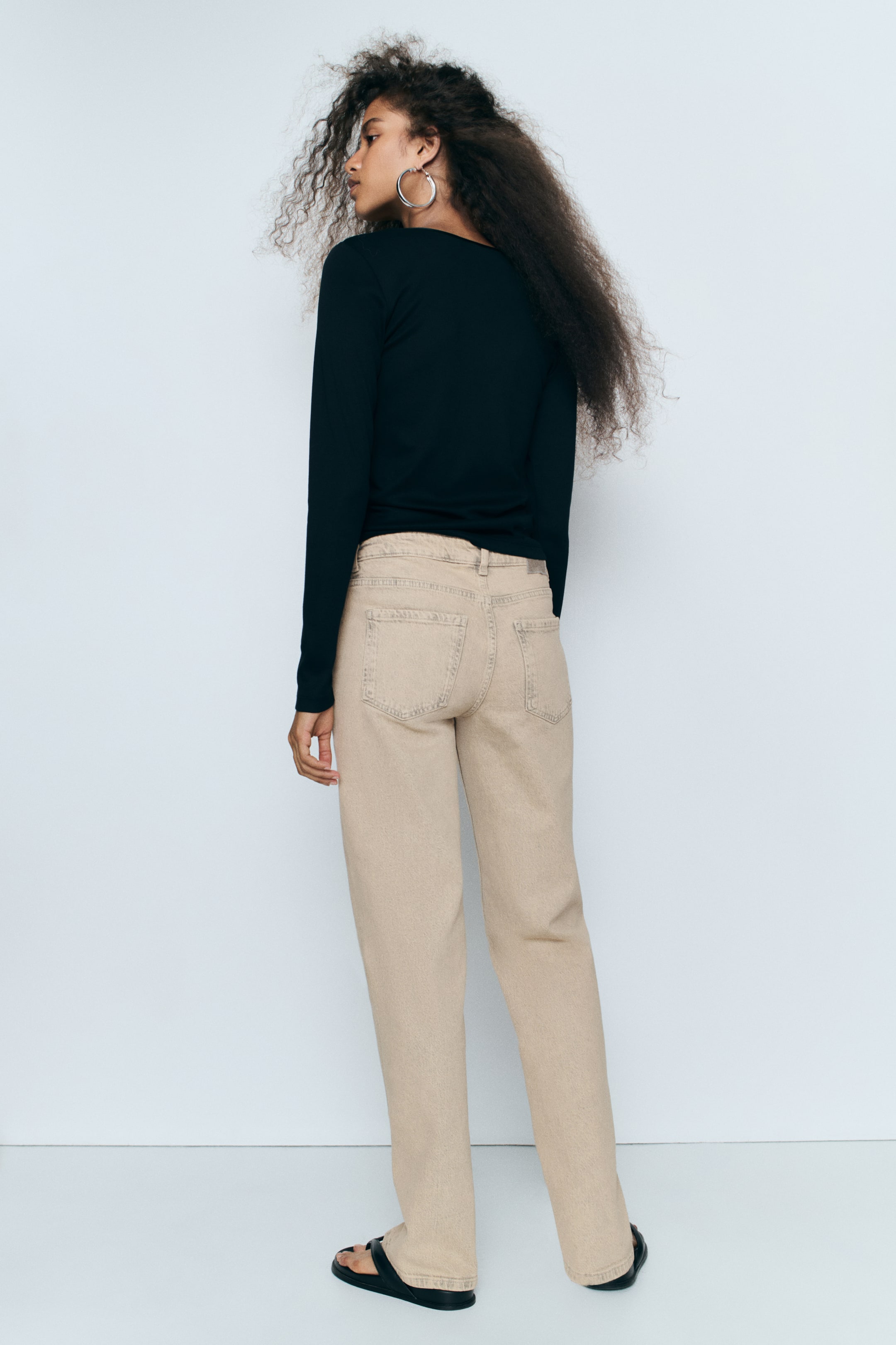 Slim Straight Regular-Waist Jeans