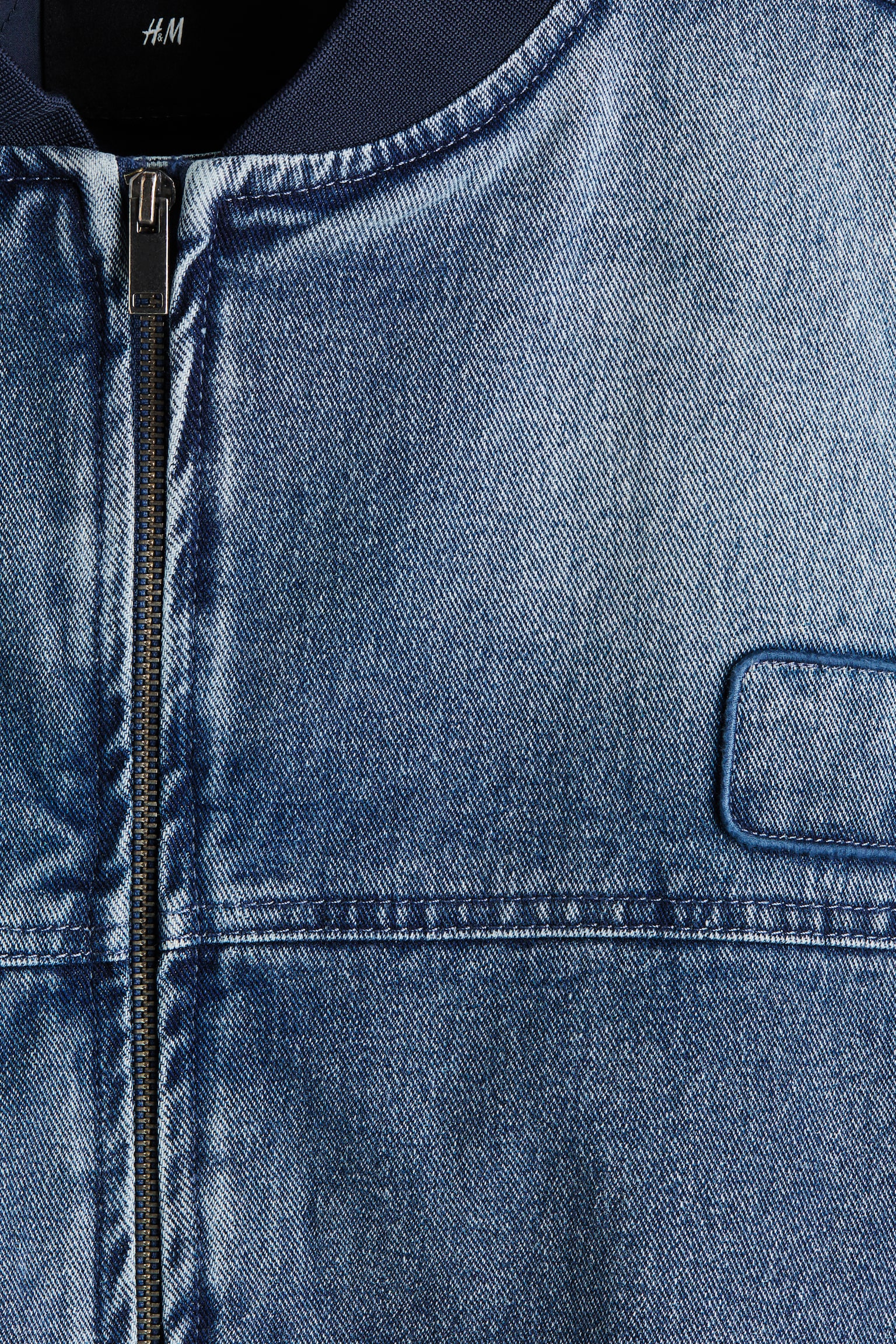 パッデッドデニムジャケット - デニムブルー/デニムブラック - 6